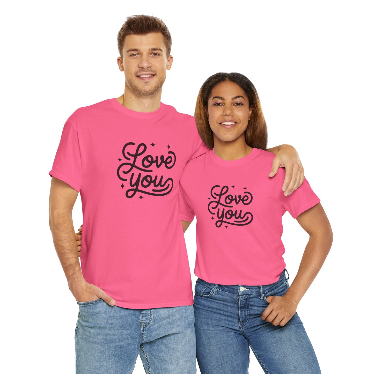 Love You Tee – Bold, Soft, Everyday Romance