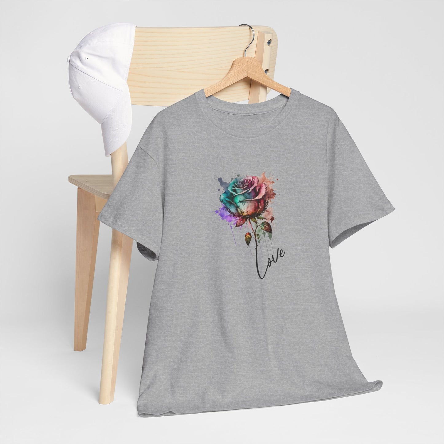 Blooming Style Rose Tee – Dripp’N Gear