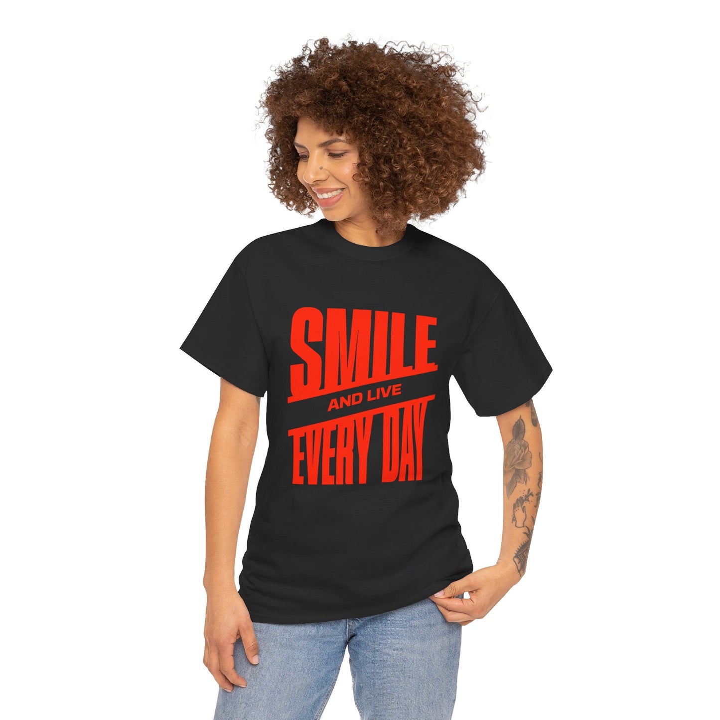 Smile Unisex Heavy Cotton Tee