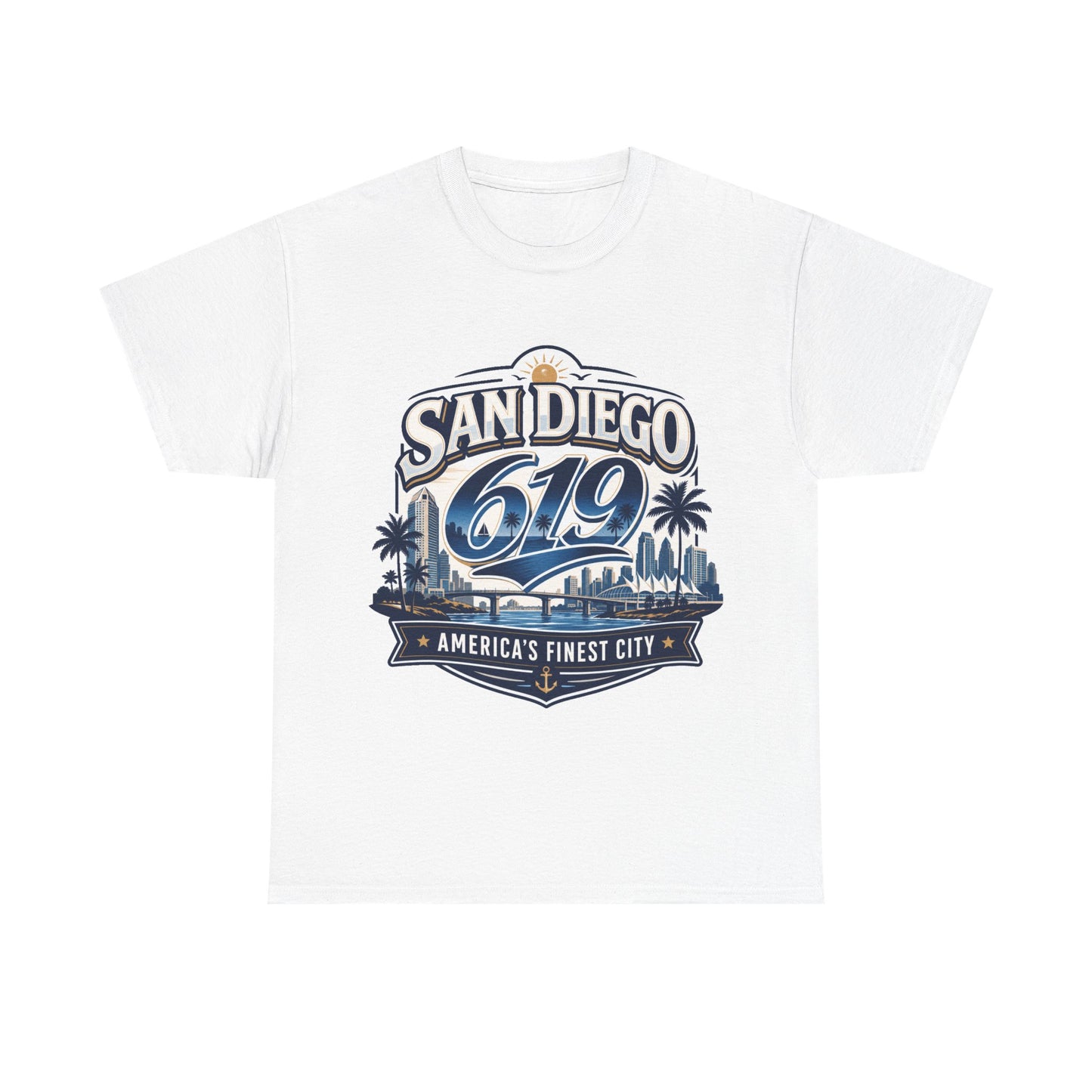San Diego 619 Finest City Tee