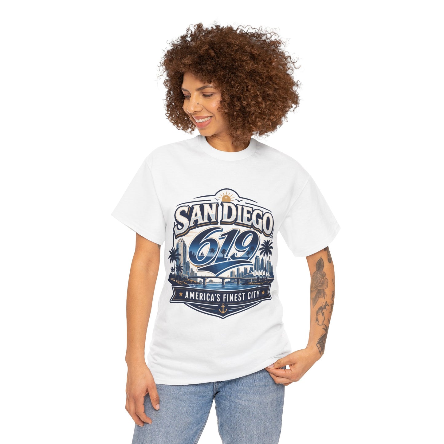 San Diego 619 Finest City Tee