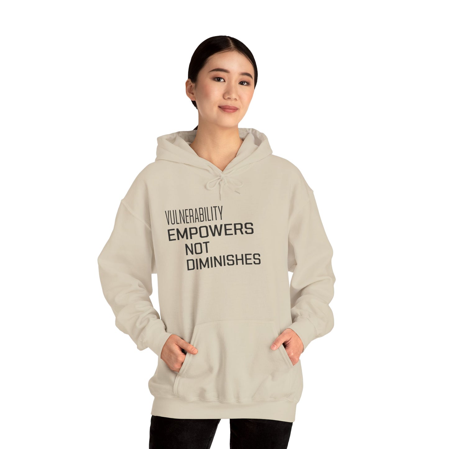 Vulnerability Empowerment Hoodie – Motivational Streetwear