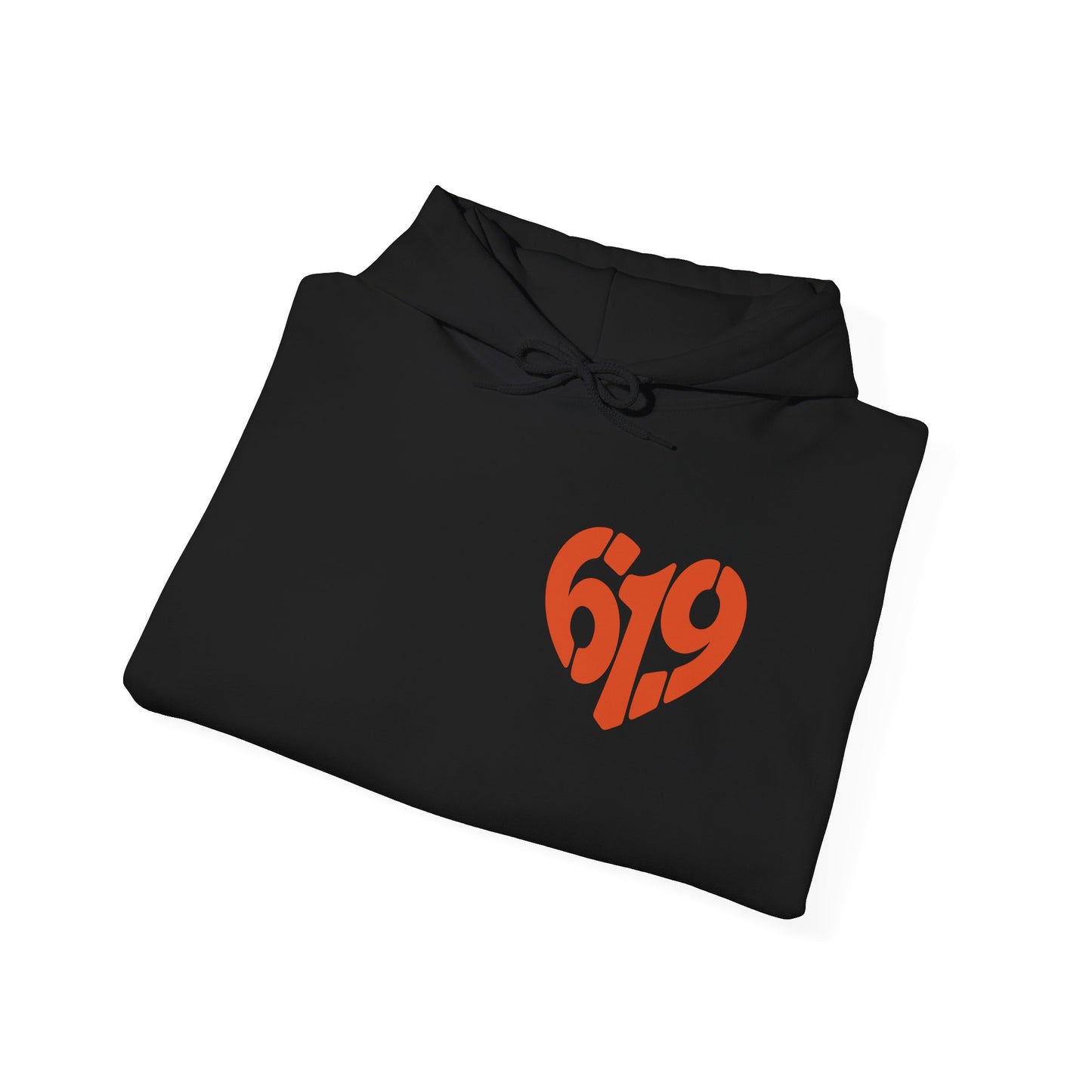 619 Heart San Diego Area Code Premium Hoodie