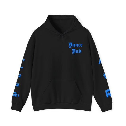 'She's dancing like a star,' says the Dance Dad Hoodie Design.