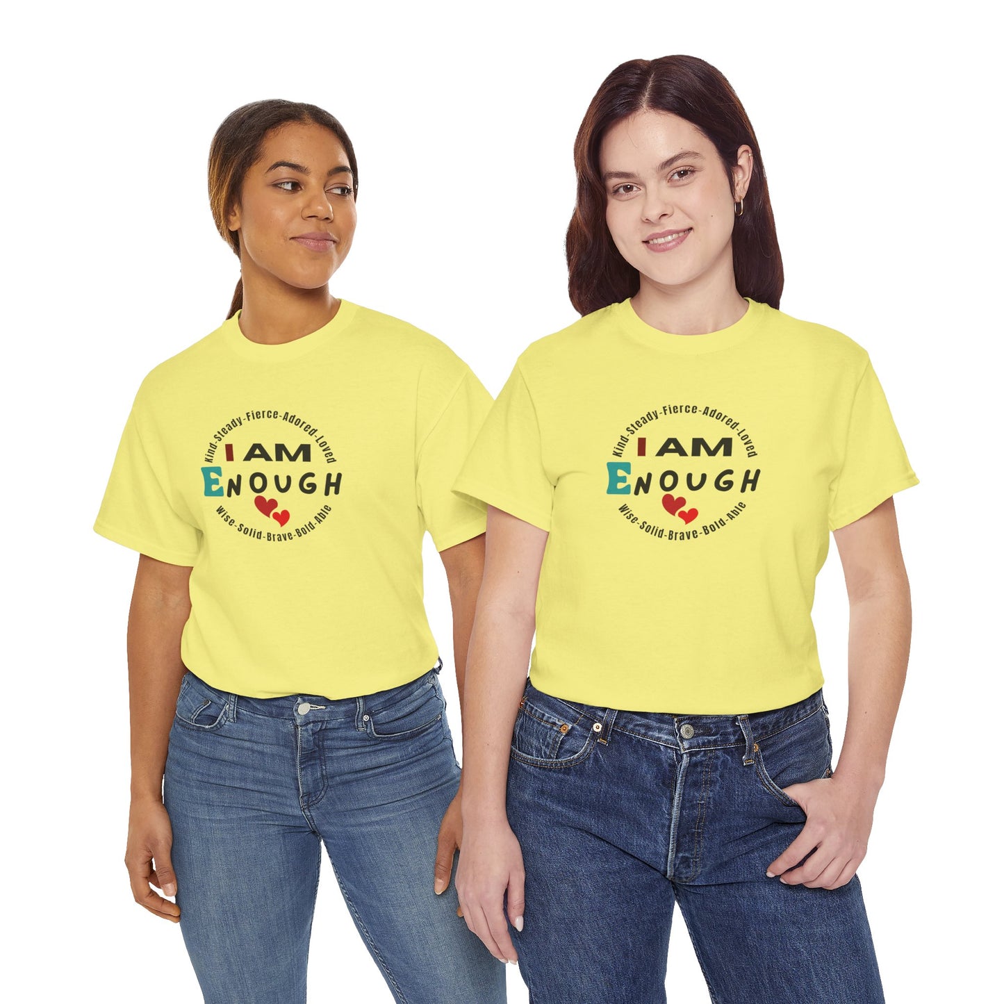 I Am Enough Affirmation Tee – Dripp’N Gear