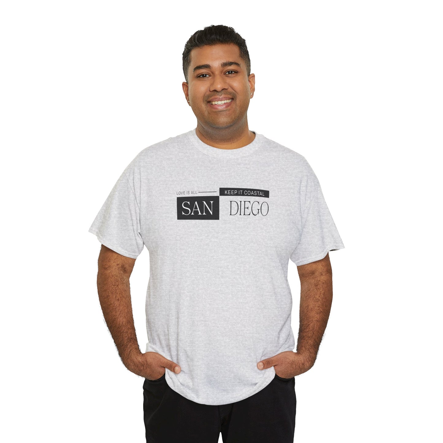 Stylish San Diego Vibes Graphic Tee