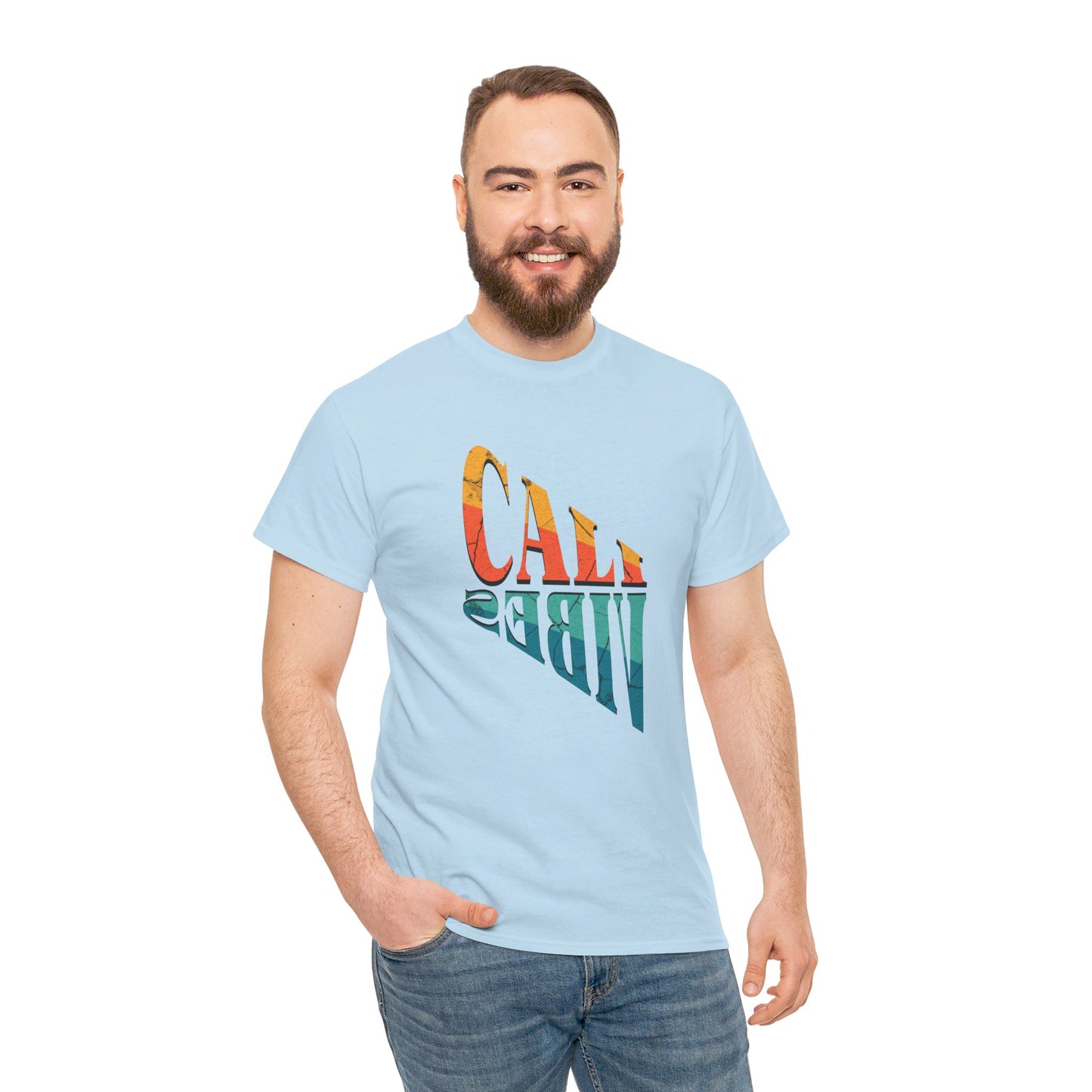 Cali Vibes Unisex Heavy Cotton Tee