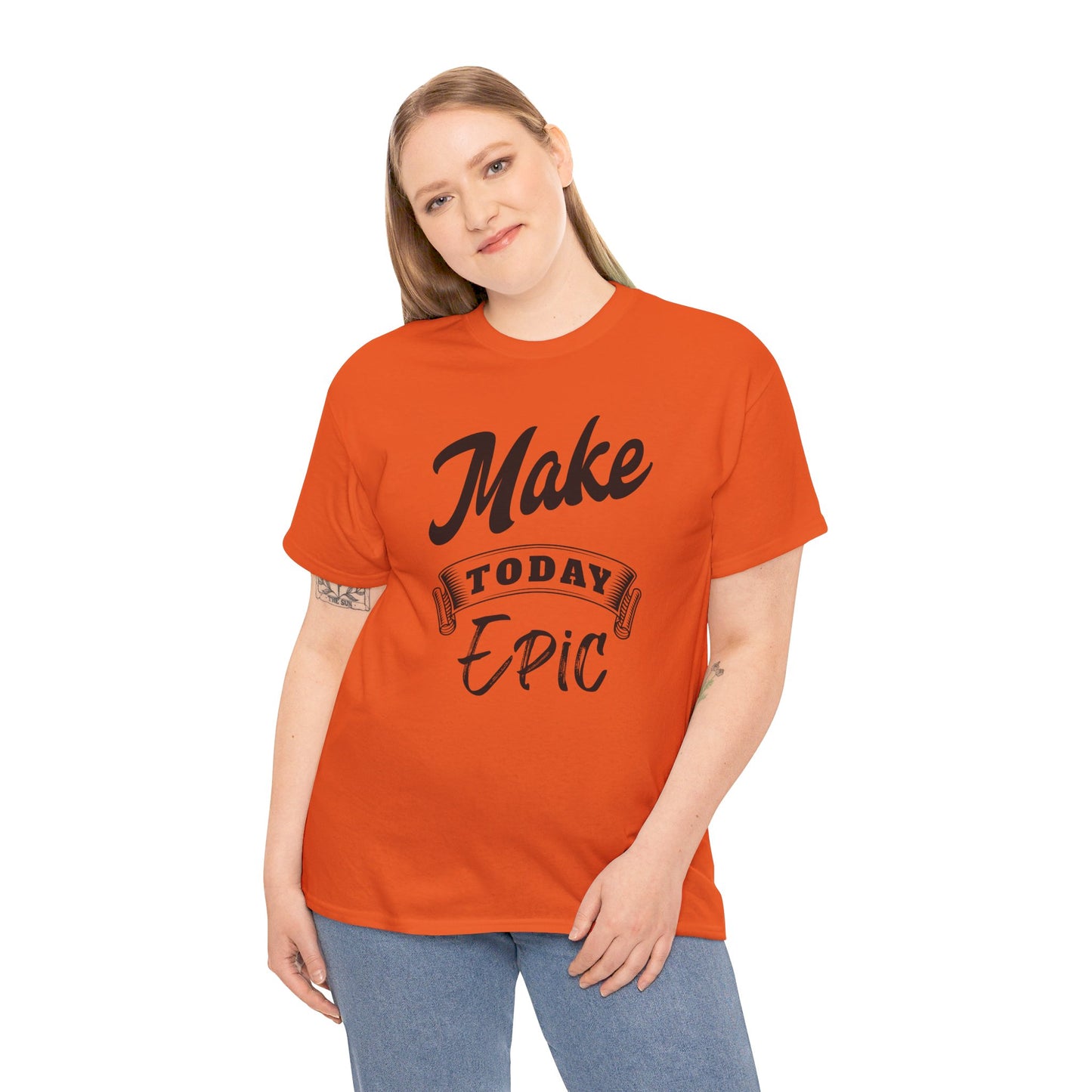 Make today epic Unisex Heavy Cotton Tee