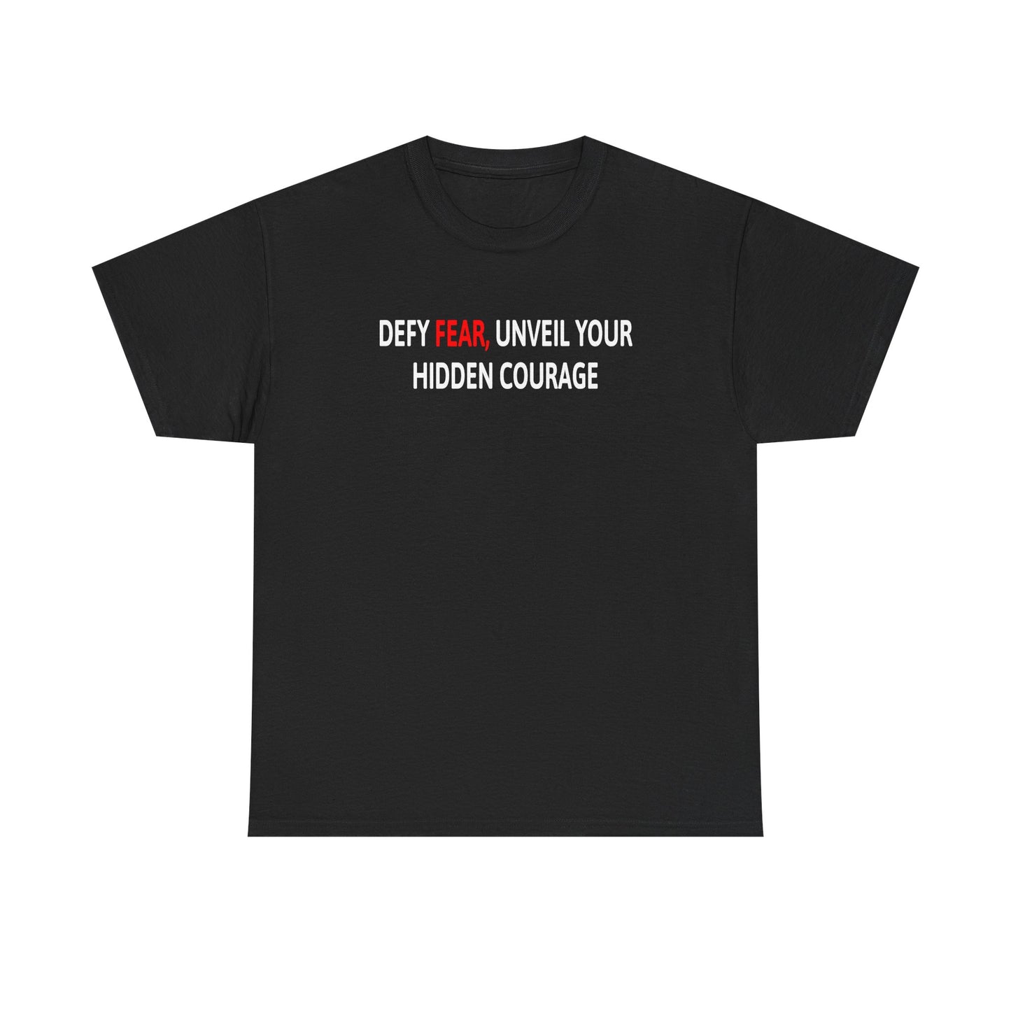 Courageous Tee – Defy Fear Boldly