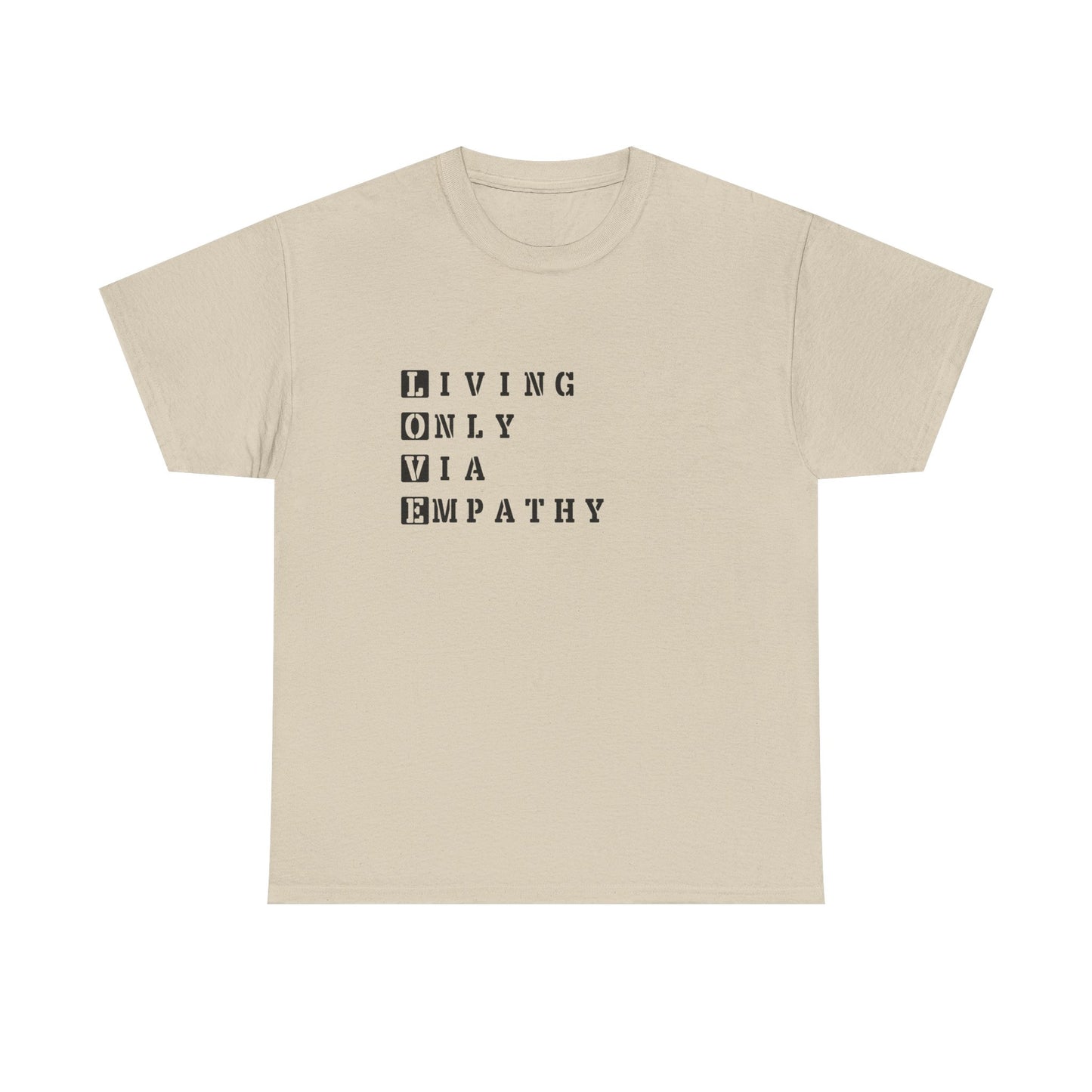 The Love Box: Living Only Via Empathy (L.O.V.E.) Premium Tee