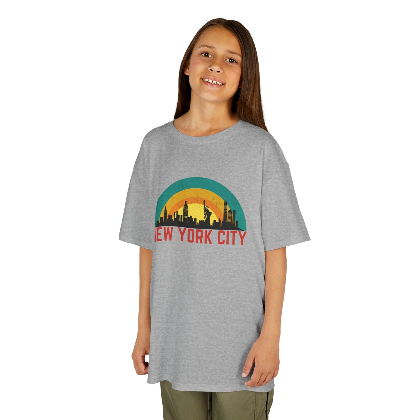 Kids Retro NYC Skyline Tee