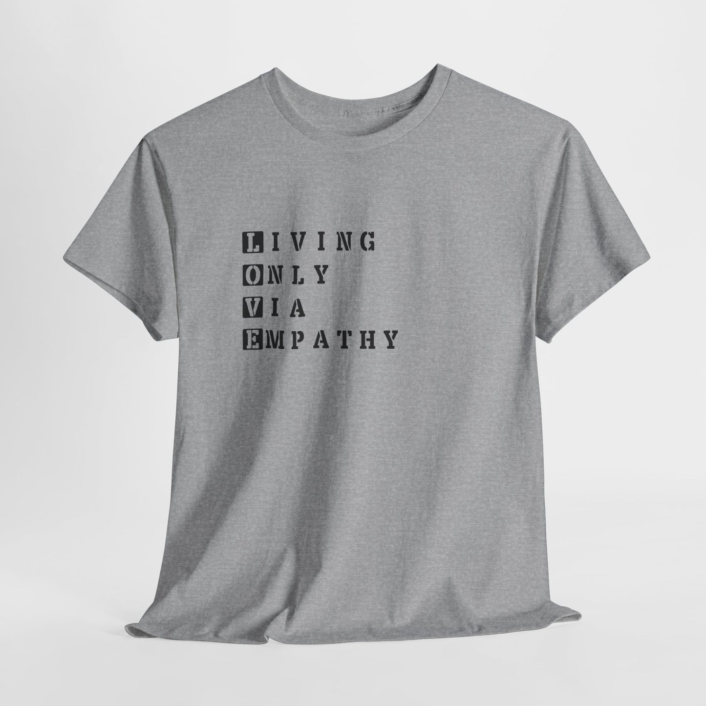 The Love Box: Living Only Via Empathy (L.O.V.E.) Premium Tee