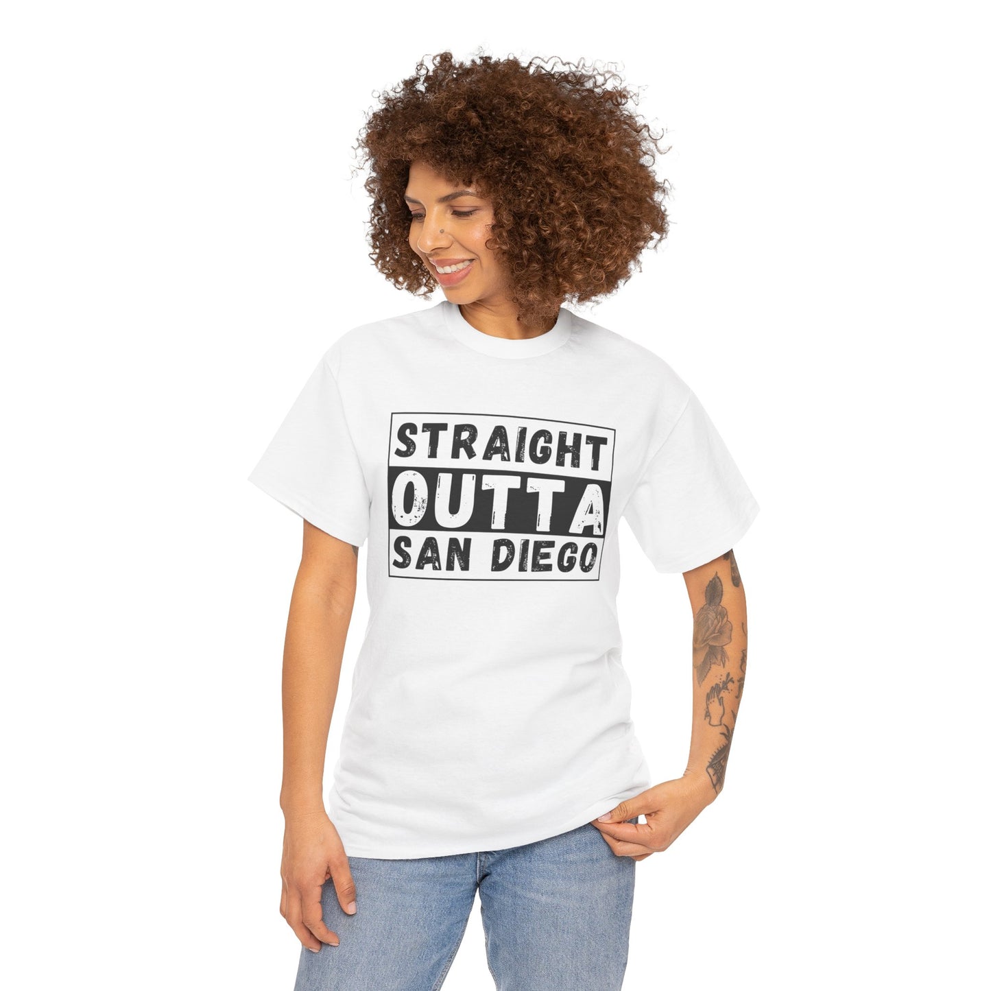 San Diego Unisex Heavy Cotton Tee