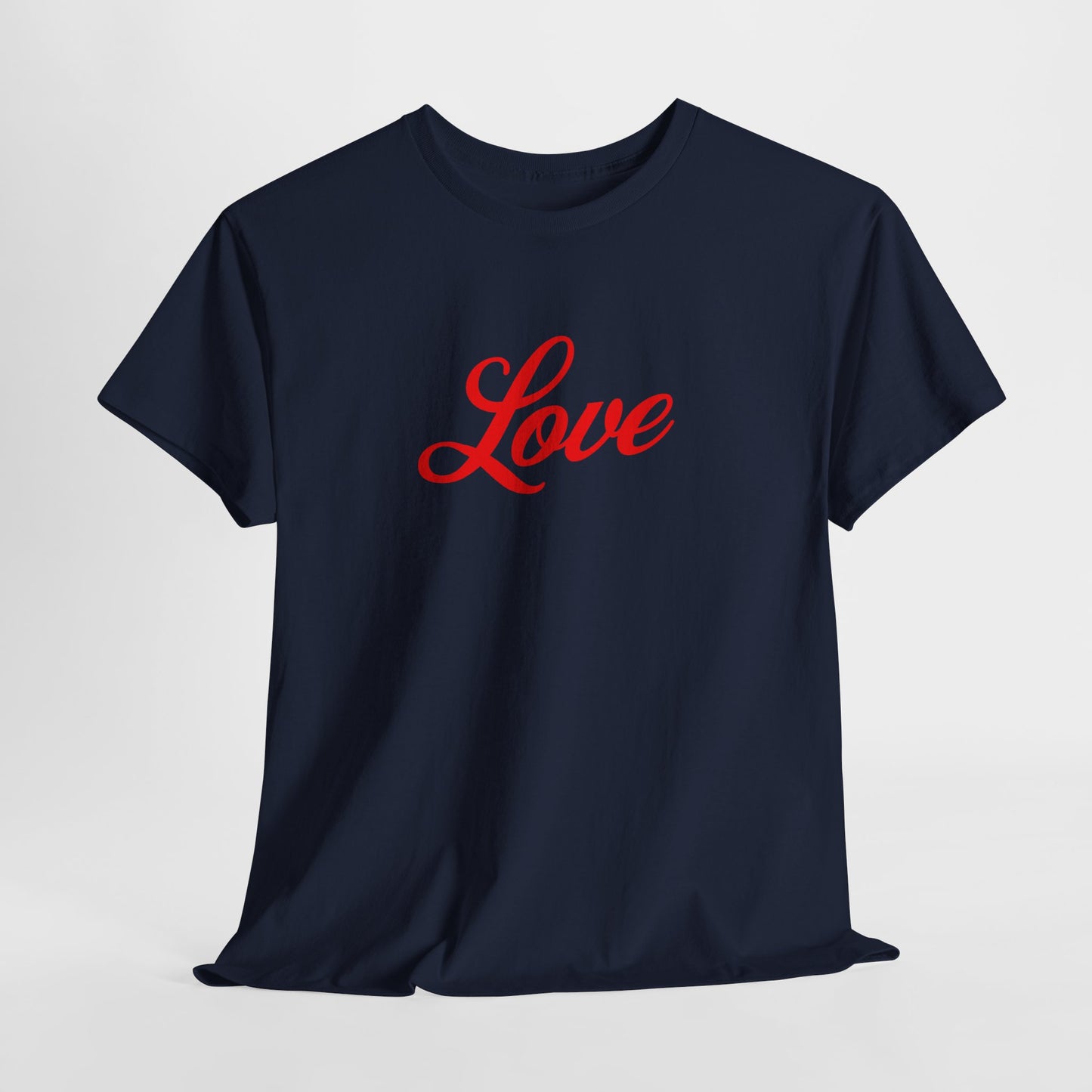 Minimal Love Graphic Tee — Simple Heart Design for Everyday Wear