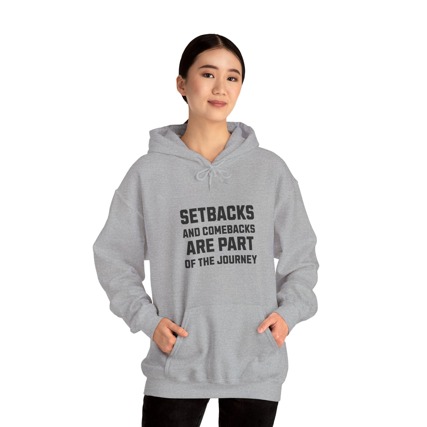 Life’s Journey Hoodie – Motivational Unisex Sweatshirt