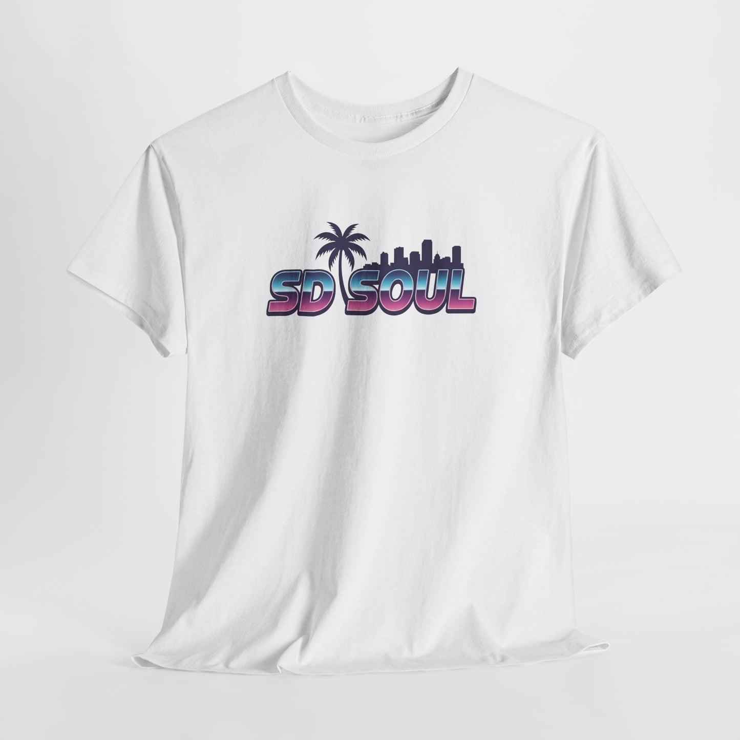 San Diego Soul: Retro Palm Premium Beach Vibe Tee