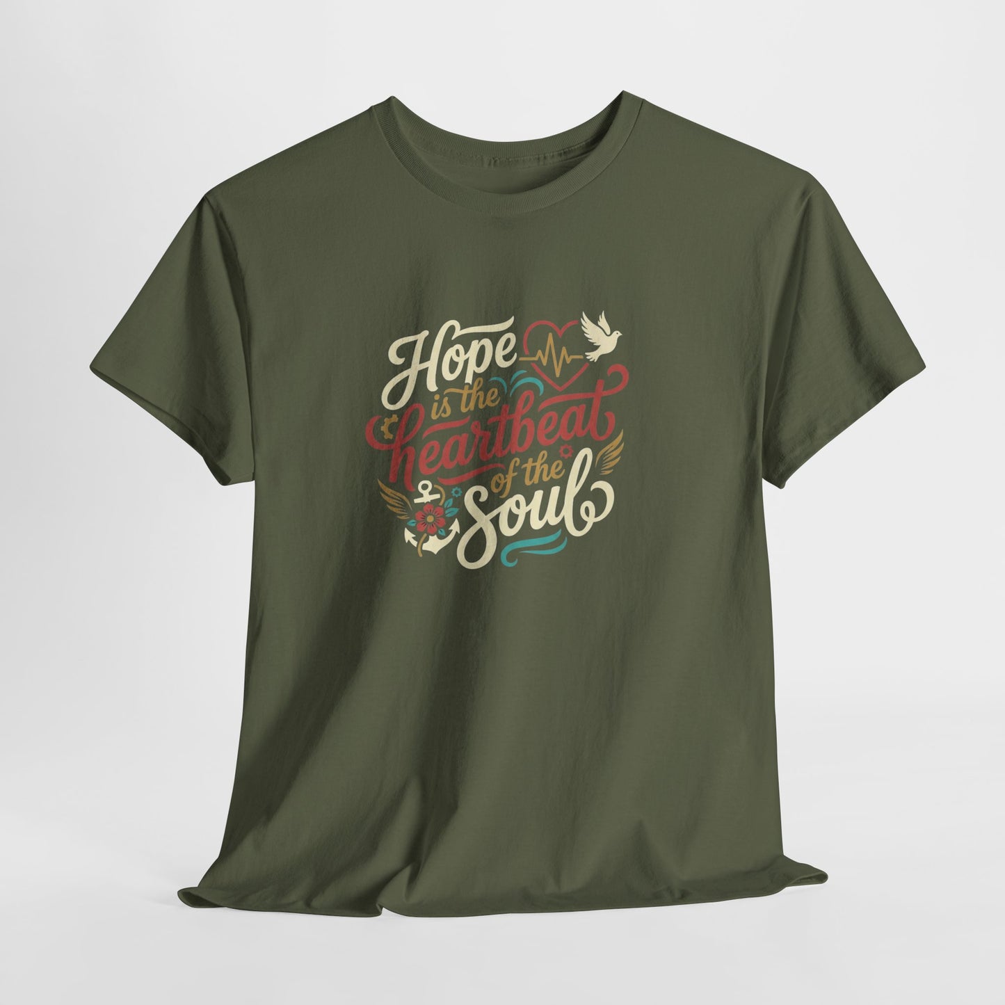 Purposeful Style: Hope Is a Heartbeat of the Soul Premium Tee