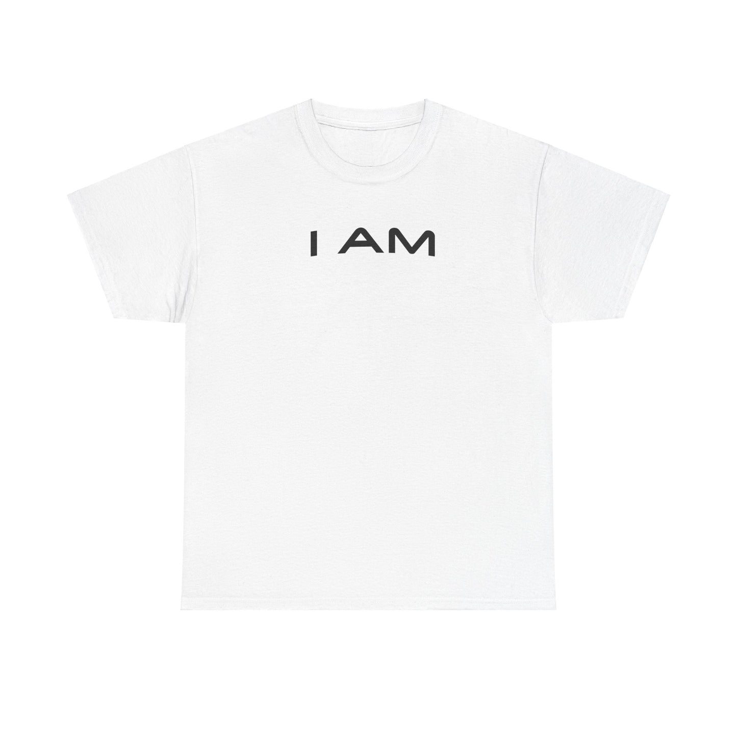 I AM Unisex Heavy Cotton Tee - Inspirational Graphic T-Shirt