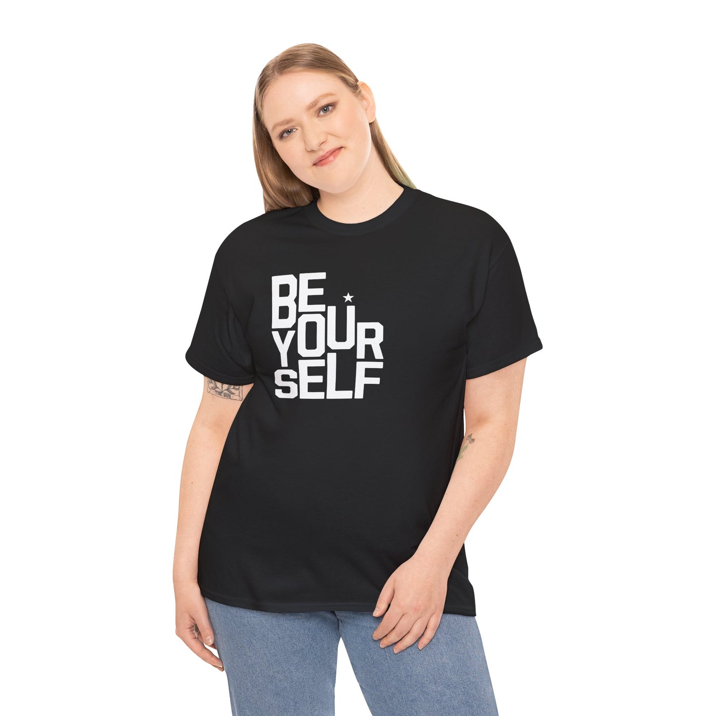 Be Yourself Unisex Heavy Cotton Premium Inspirational Tee