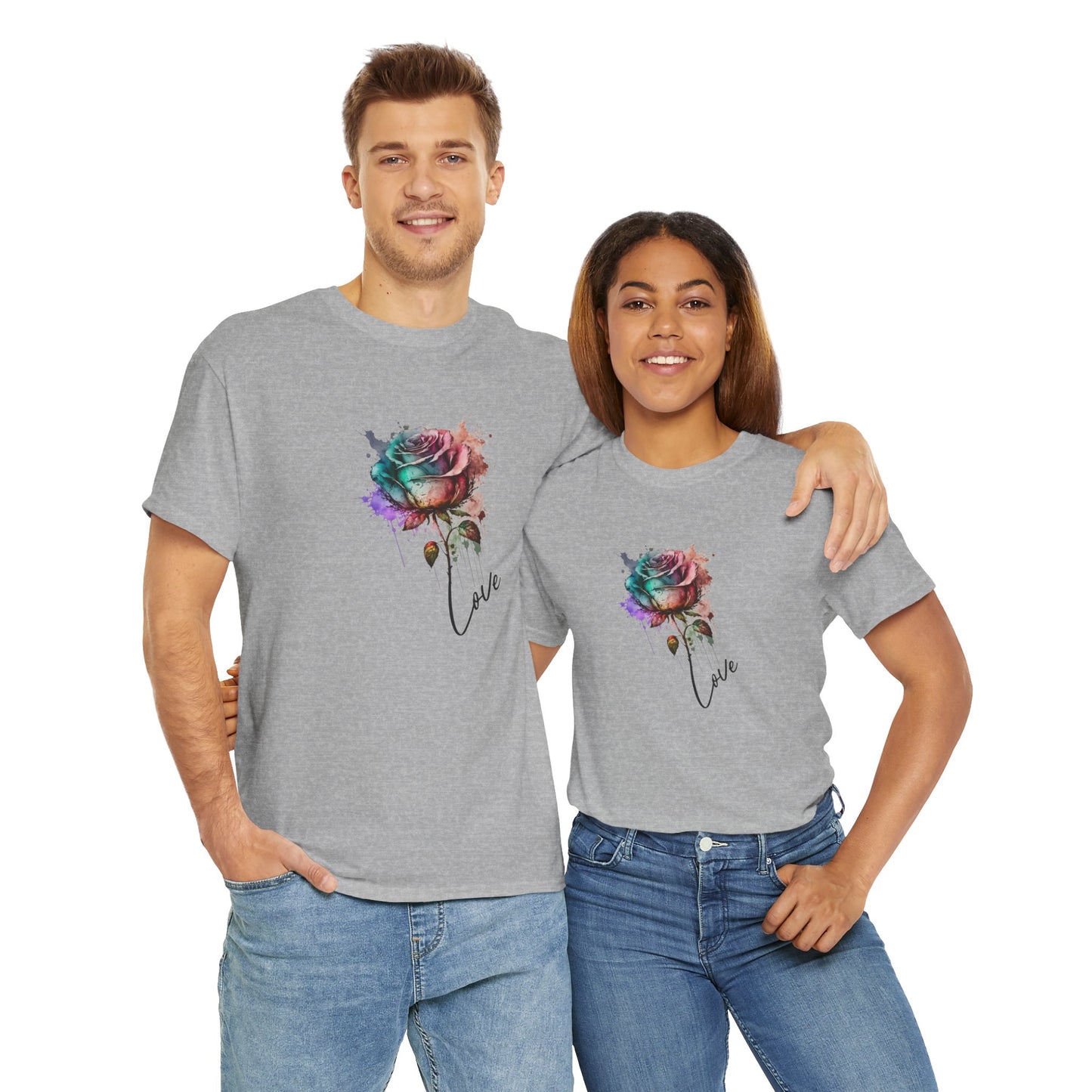Blooming Style Rose Tee – Dripp’N Gear