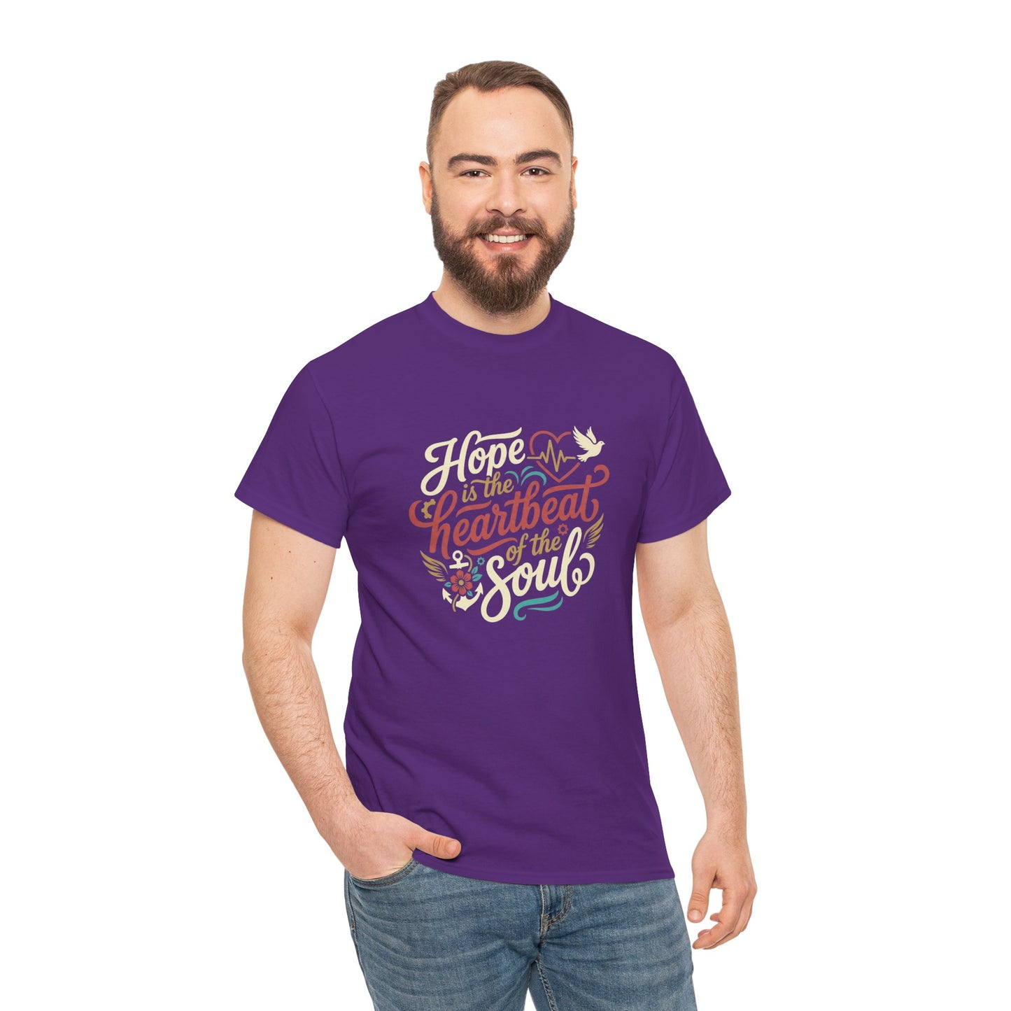 Purposeful Style: Hope Is a Heartbeat of the Soul Premium Tee