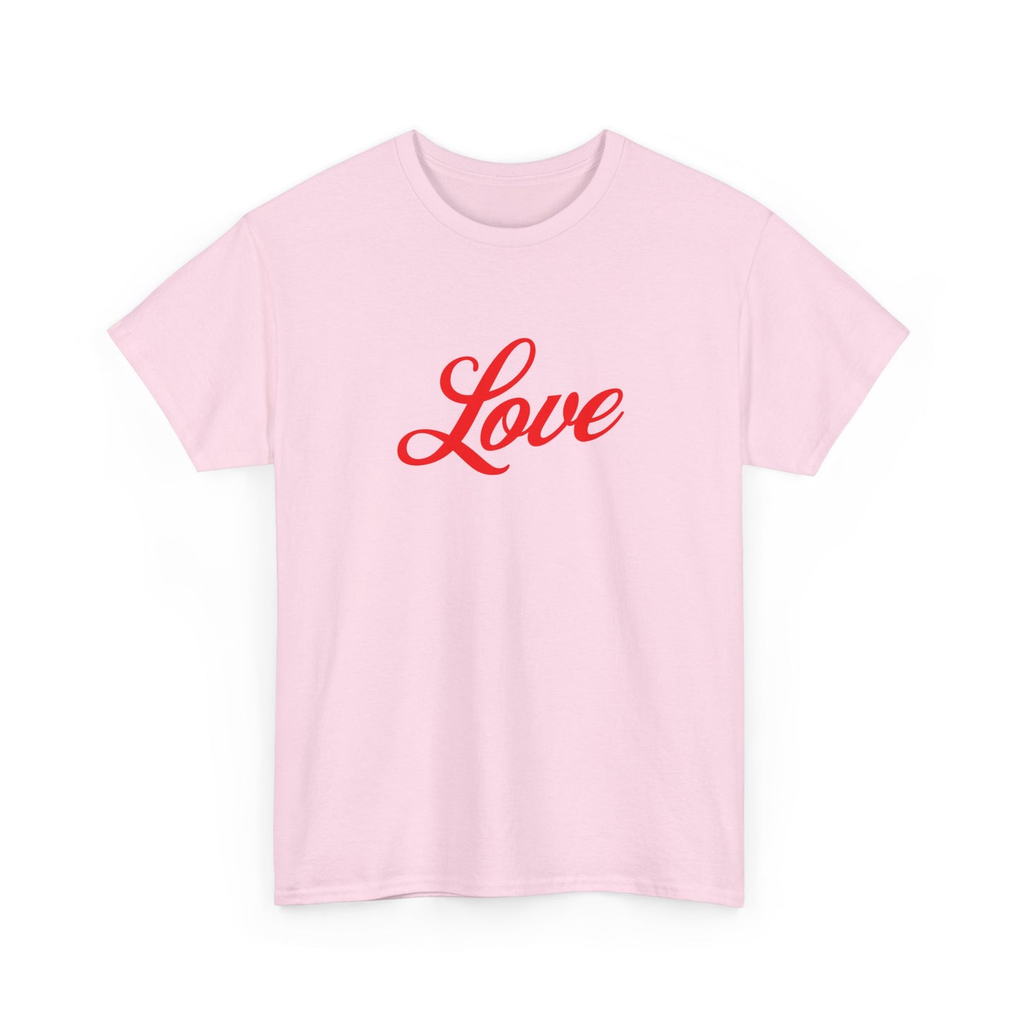 Minimal Love Graphic Tee — Simple Heart Design for Everyday Wear