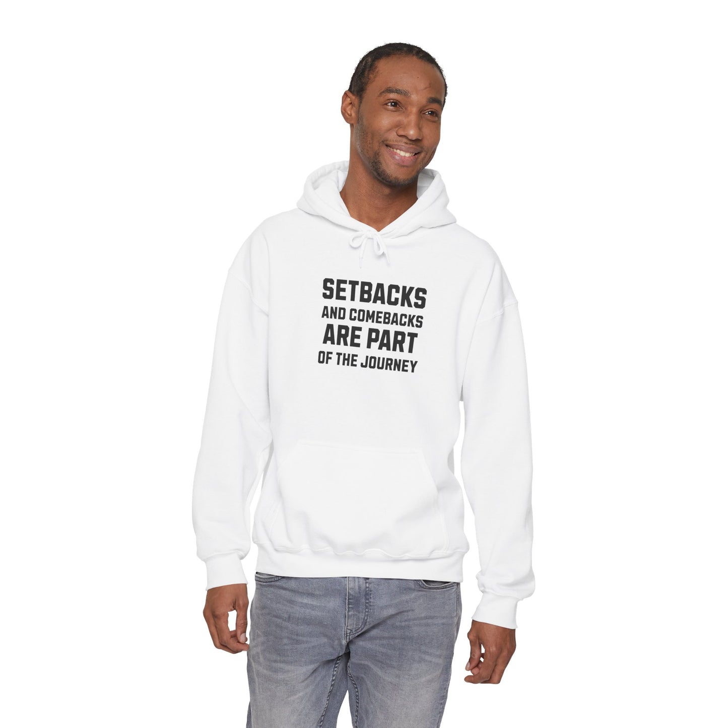 Never Give Up Motivational Hoodie
