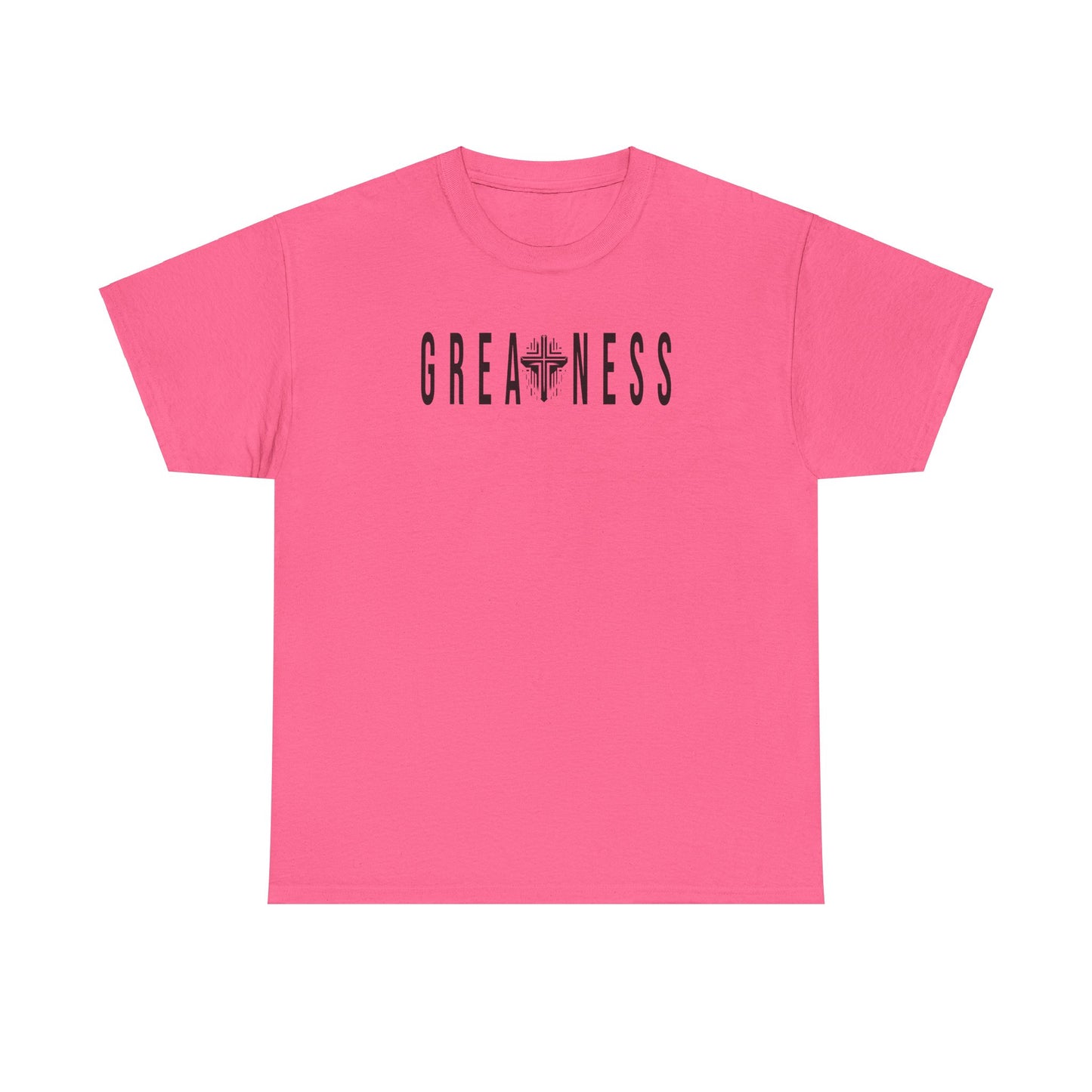 Greatness Inspirational Unisex Tee - Motivational Positive Quote Shirt