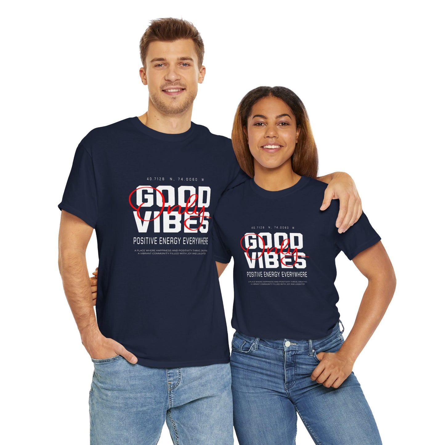 NYC Good Vibes Tee – Positive Energy