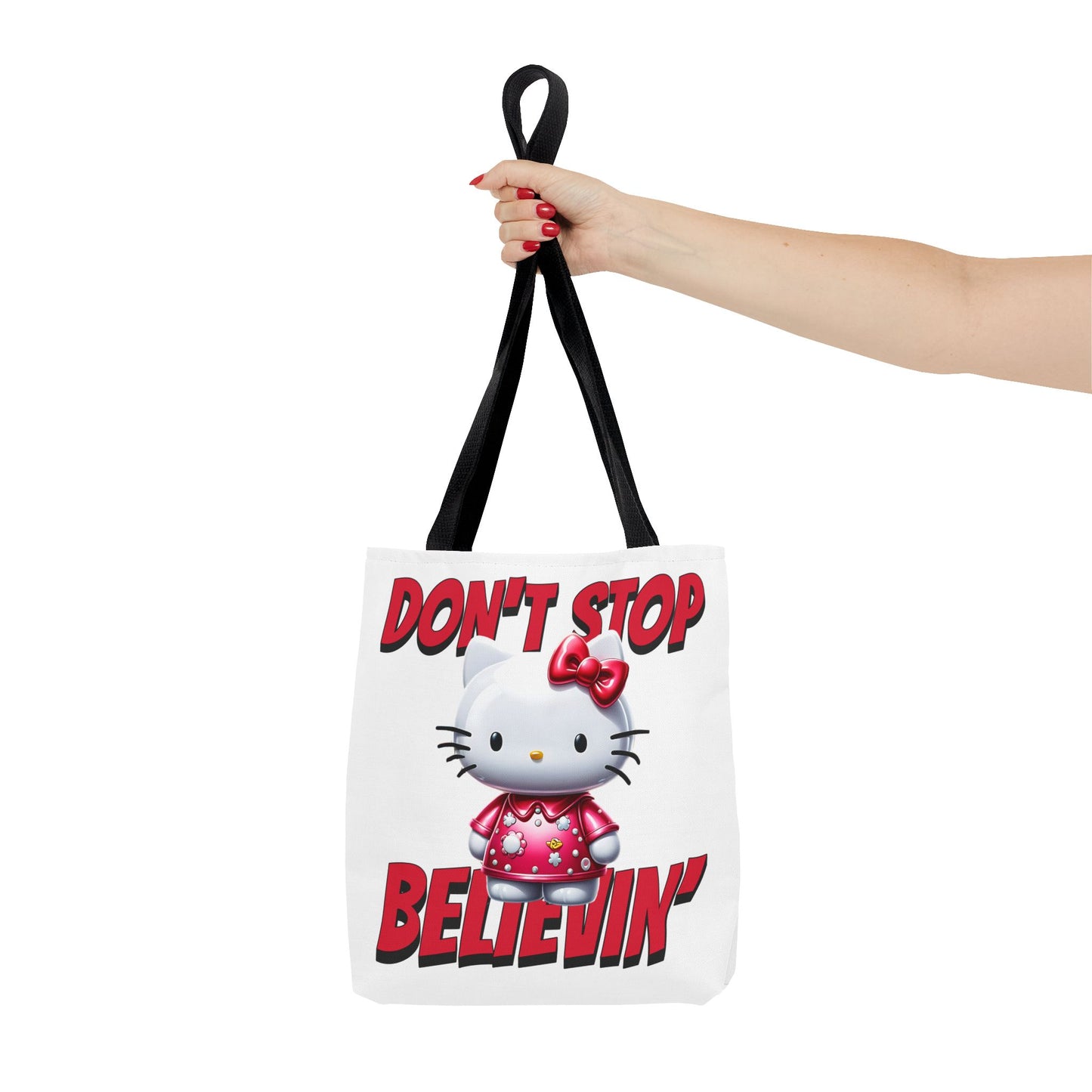 Don't Stop Believin' Tote Bag (AOP)