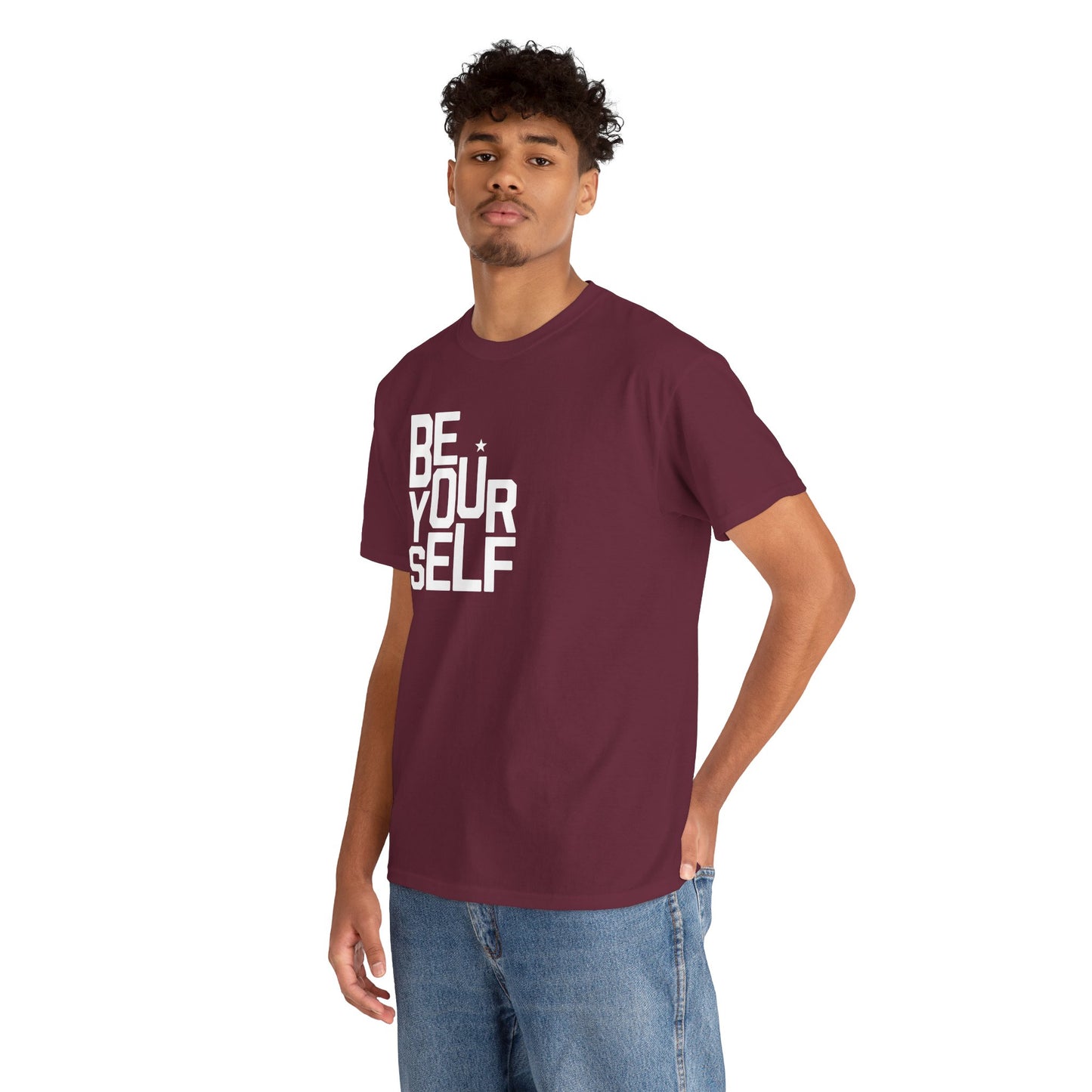 Be Yourself Unisex Heavy Cotton Premium Inspirational Tee