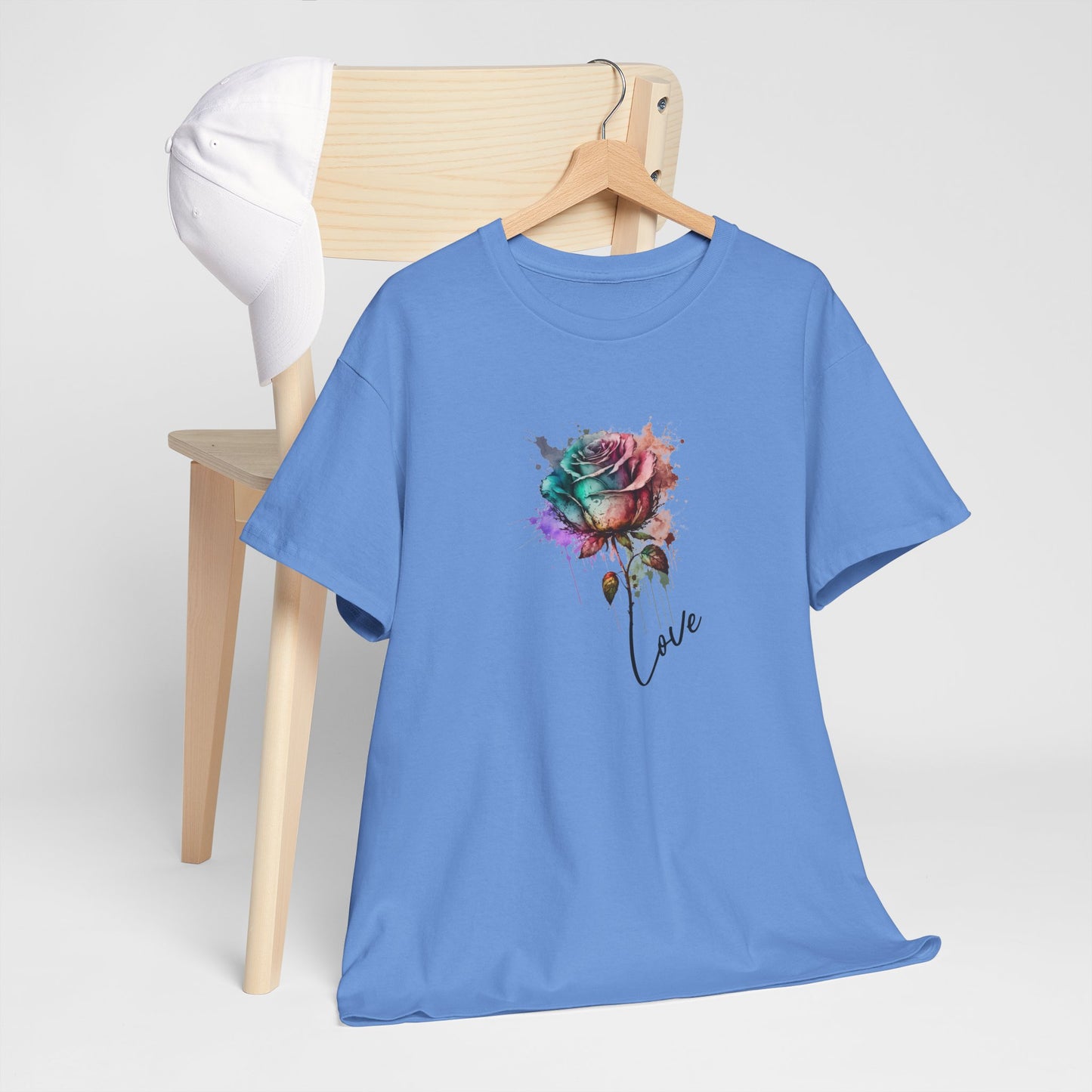 Blooming Style Rose Tee – Dripp’N Gear