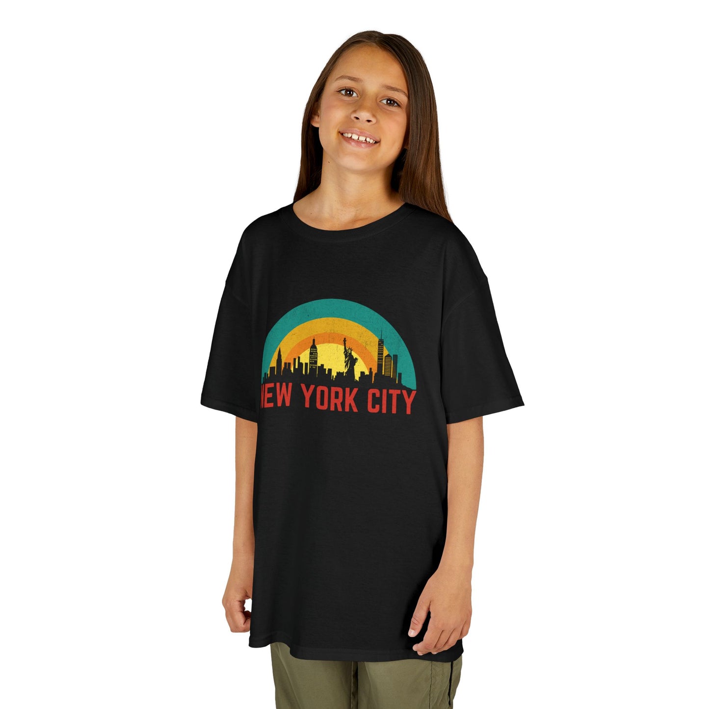 Kids Retro NYC Skyline Tee