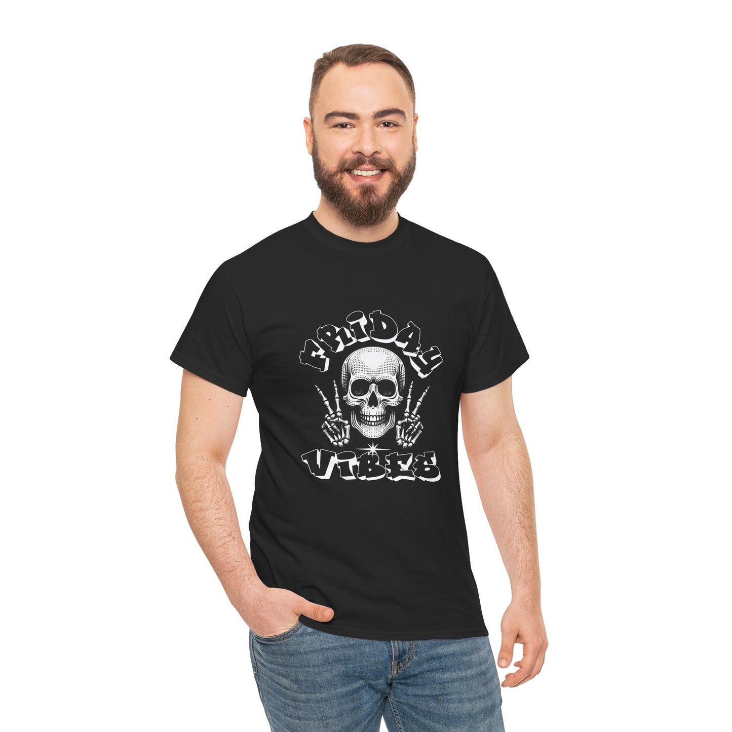 Skull Friday Vibes Tee