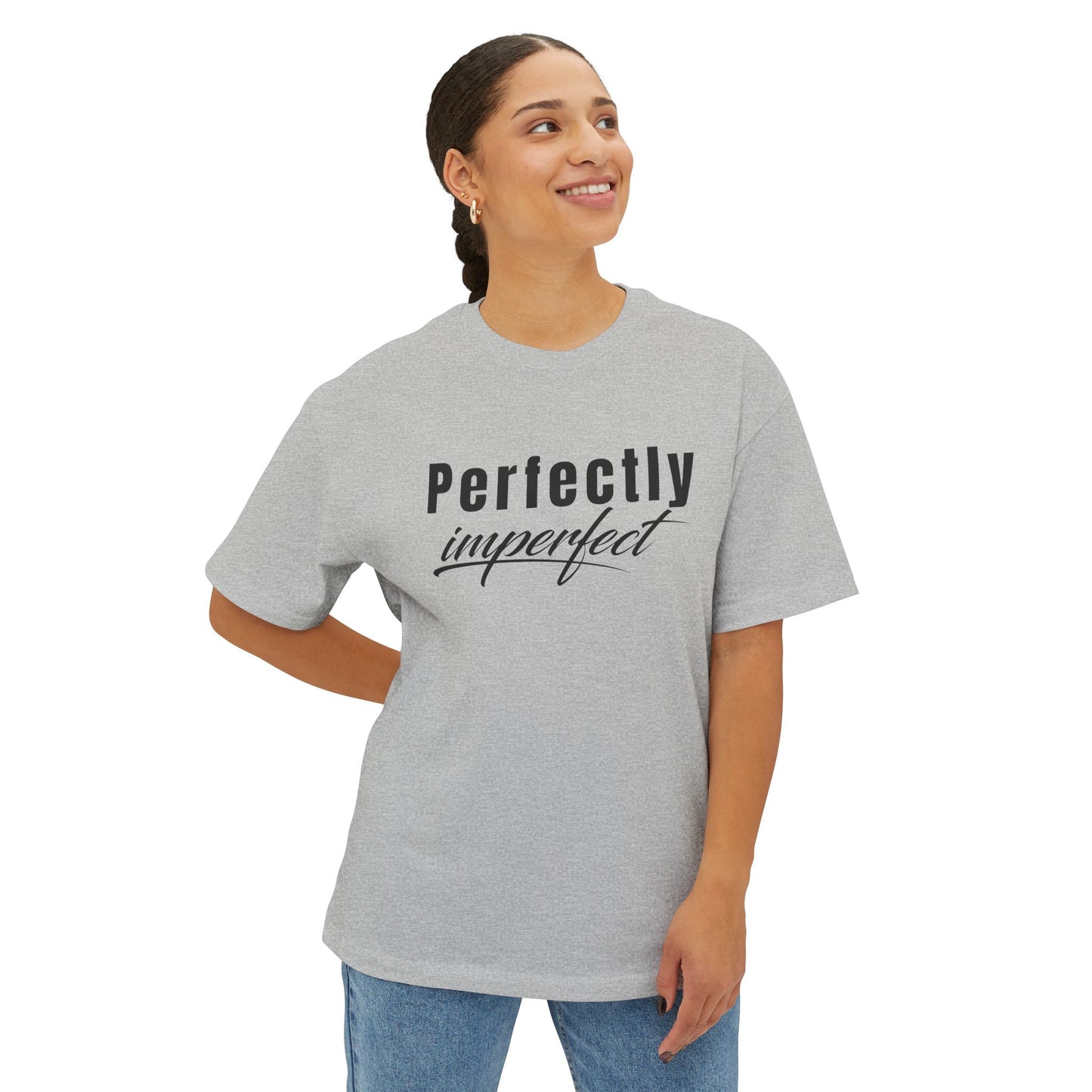 True Authenticity: Perfectly Imperfect Premium Boxy Tee