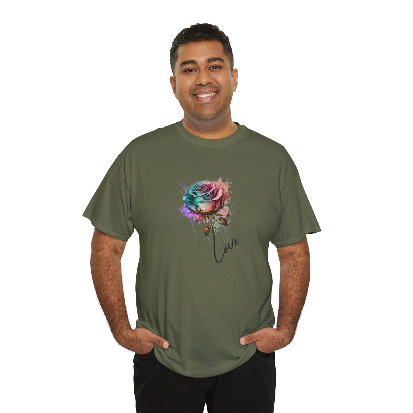 Blooming Style Rose Tee – Dripp’N Gear