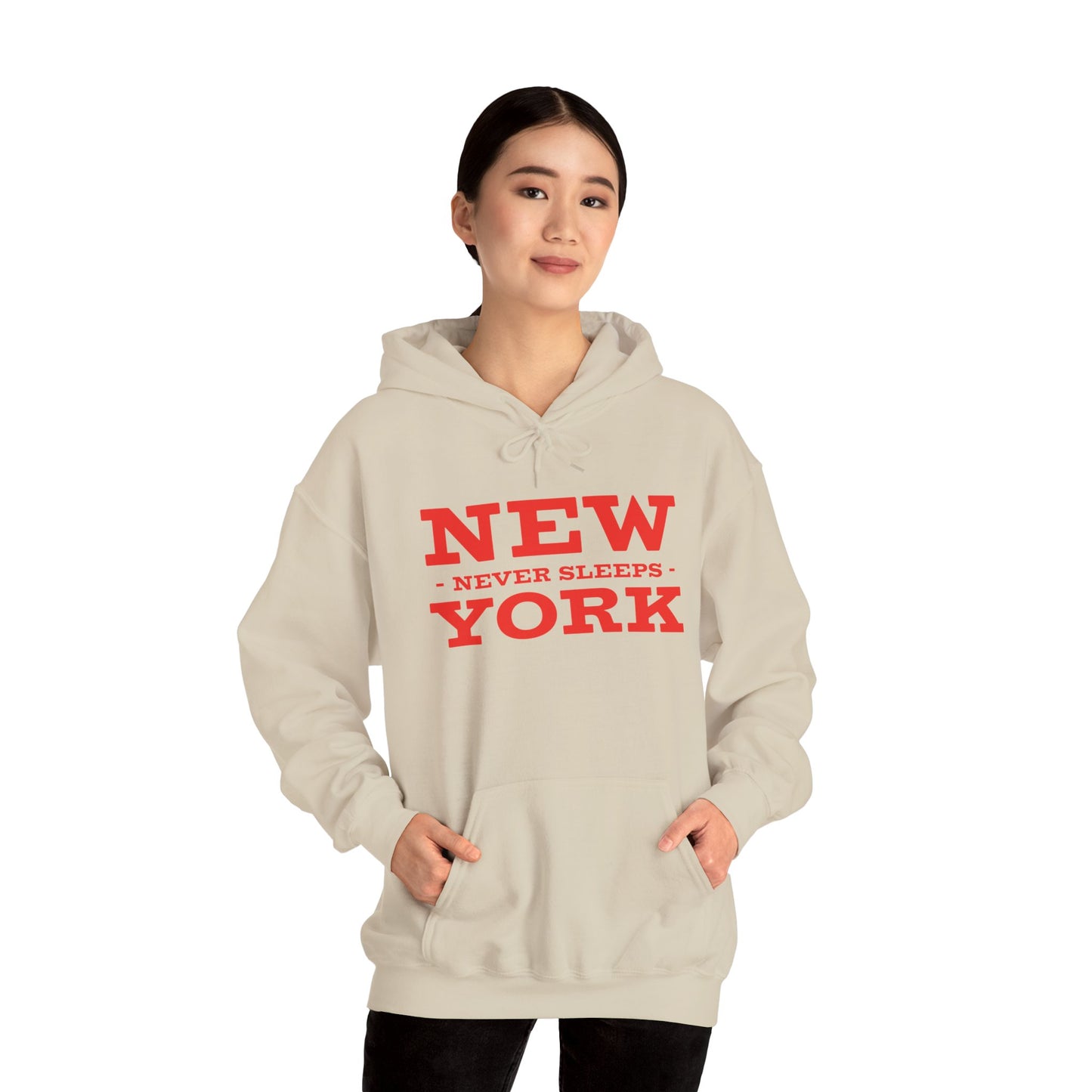 New York Never Sleeps Hoodie – Dripp’N Gear