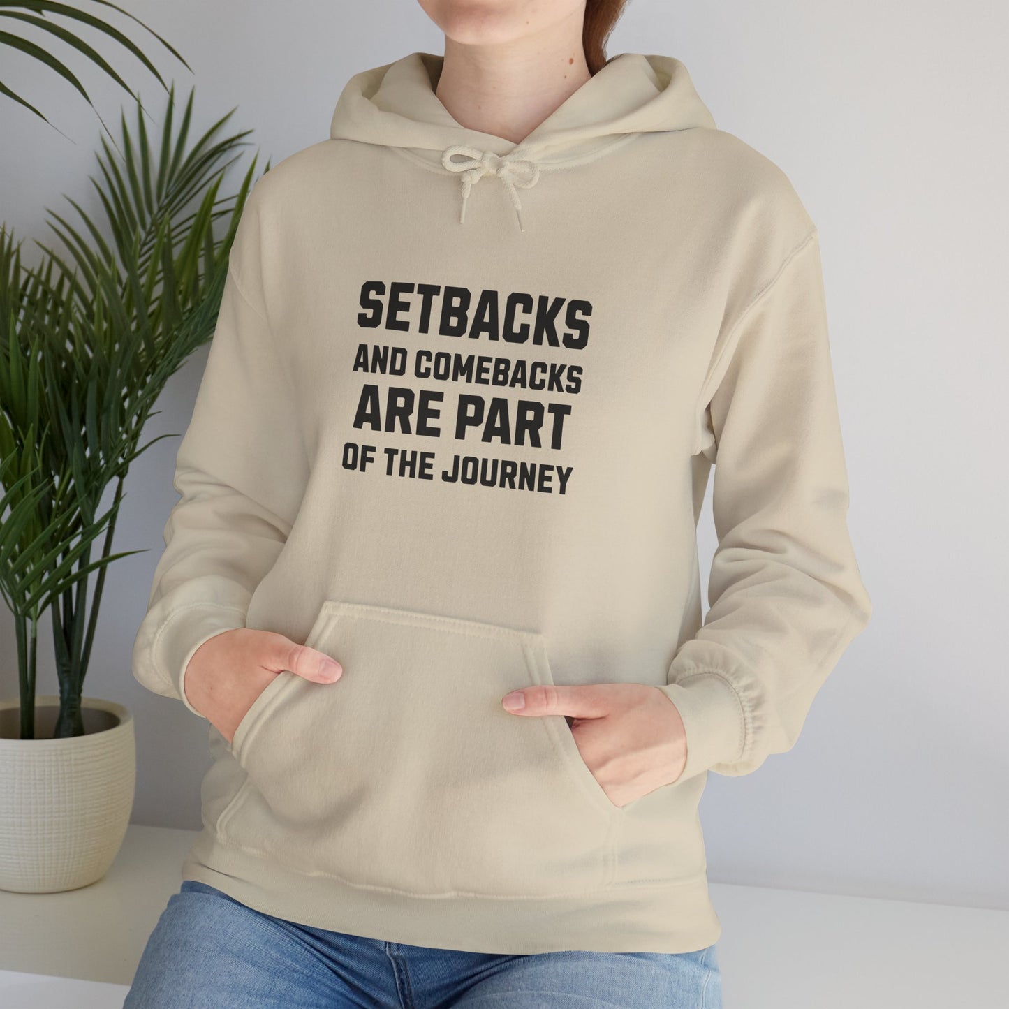 Life’s Journey Hoodie – Motivational Unisex Sweatshirt