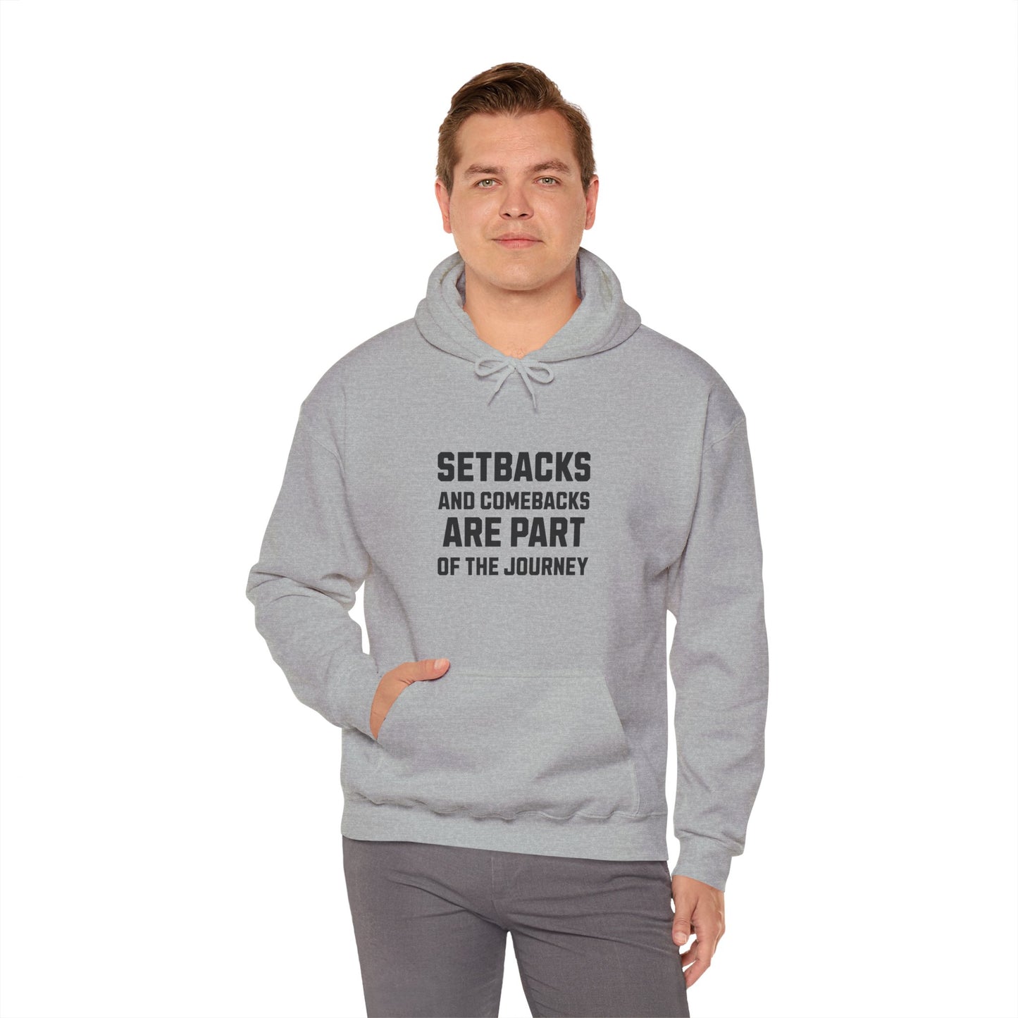 Life’s Journey Hoodie – Motivational Unisex Sweatshirt