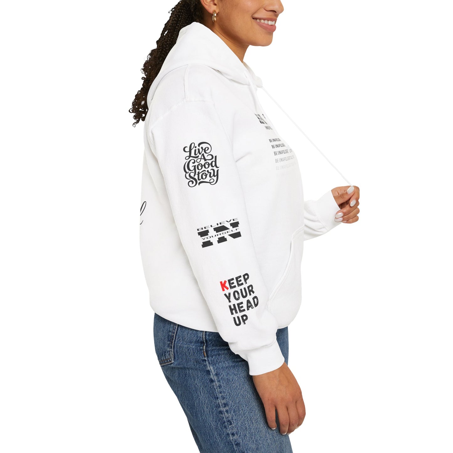 Positive Vibes Hoodie — Self‑Love