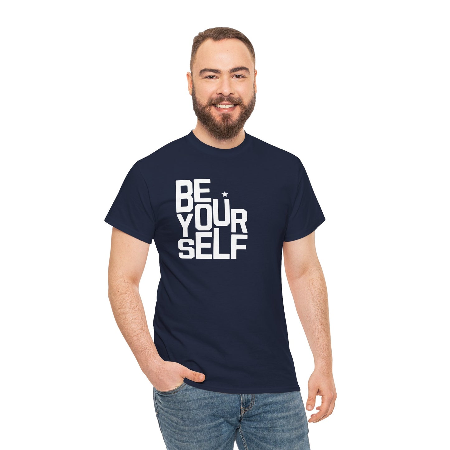 Be Yourself Unisex Heavy Cotton Premium Inspirational Tee