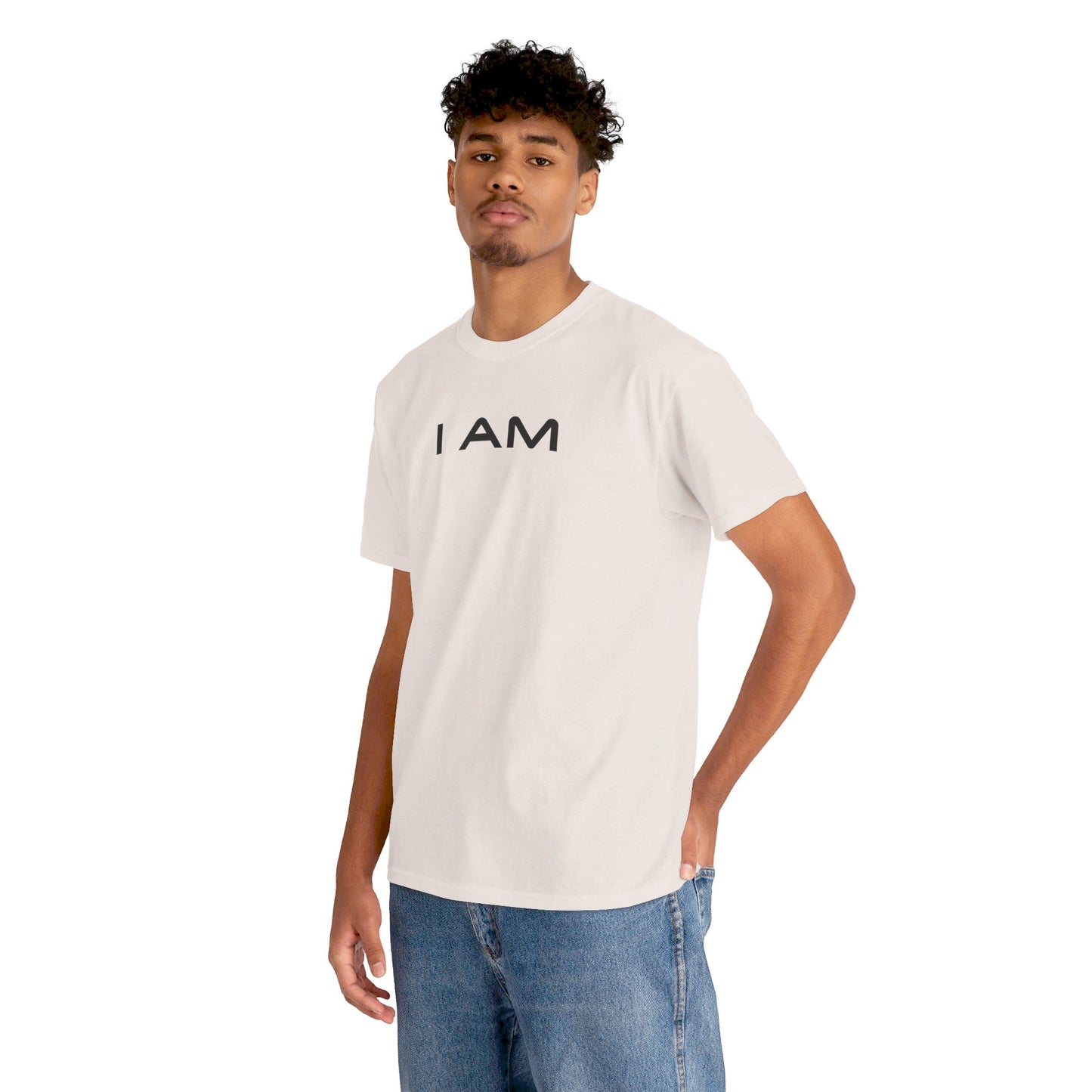 I AM Unisex Heavy Cotton Tee