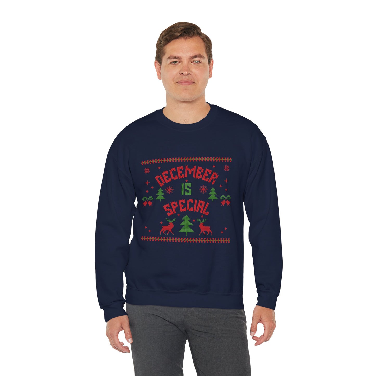 December Is Special: Cozy Holiday Crewneck