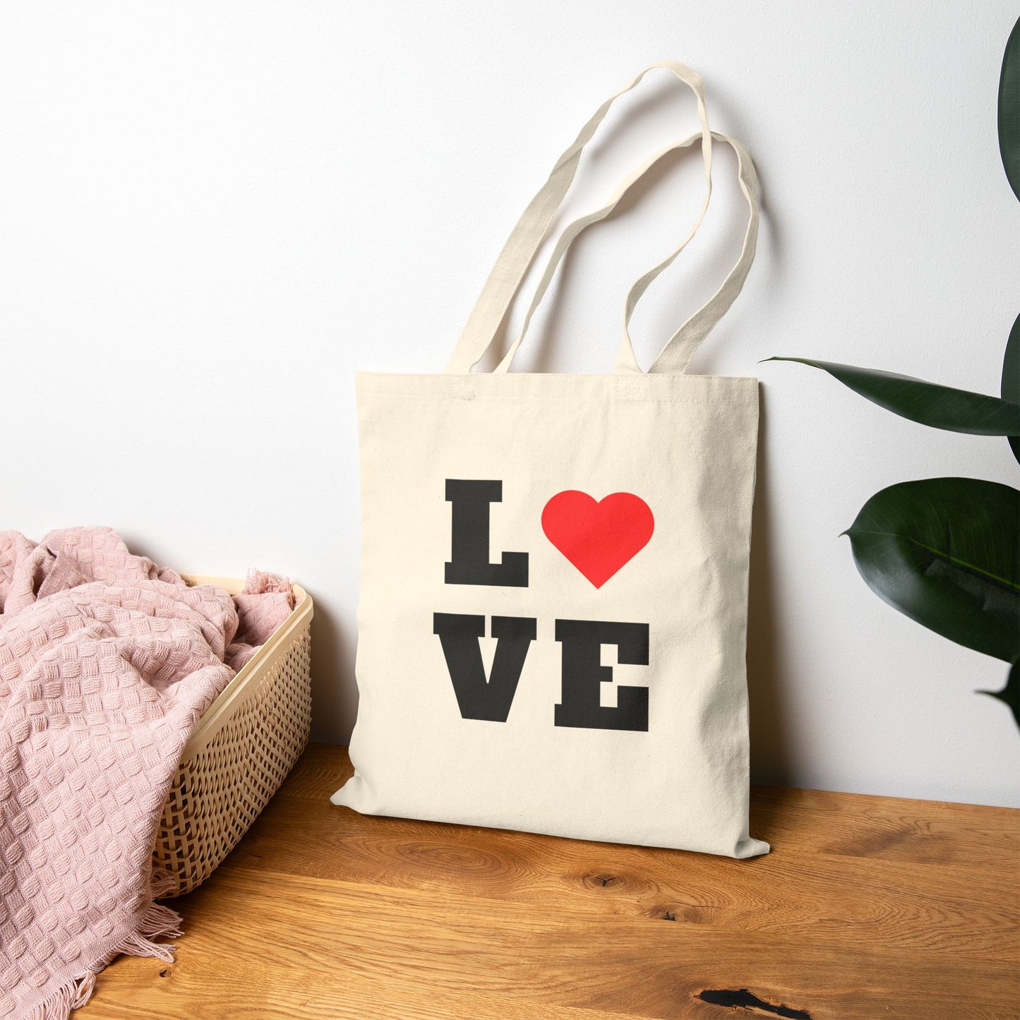 Heart Design Eco Tote