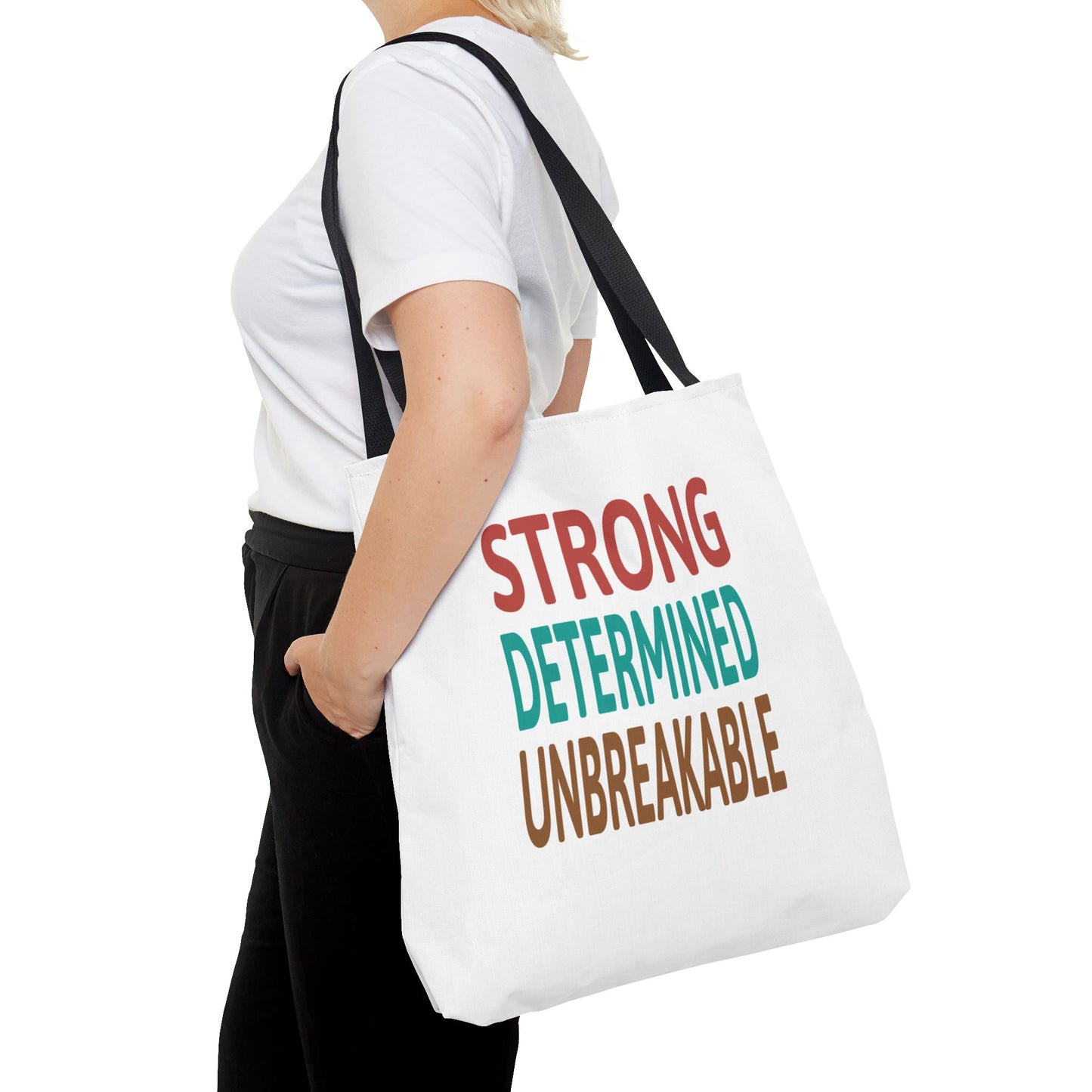 Strong Determined Unbreakable Tote Bag