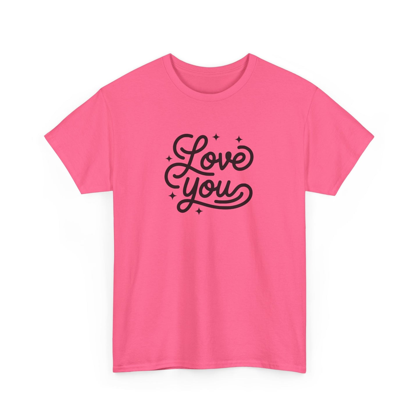Love You Tee – Bold, Soft, Everyday Romance