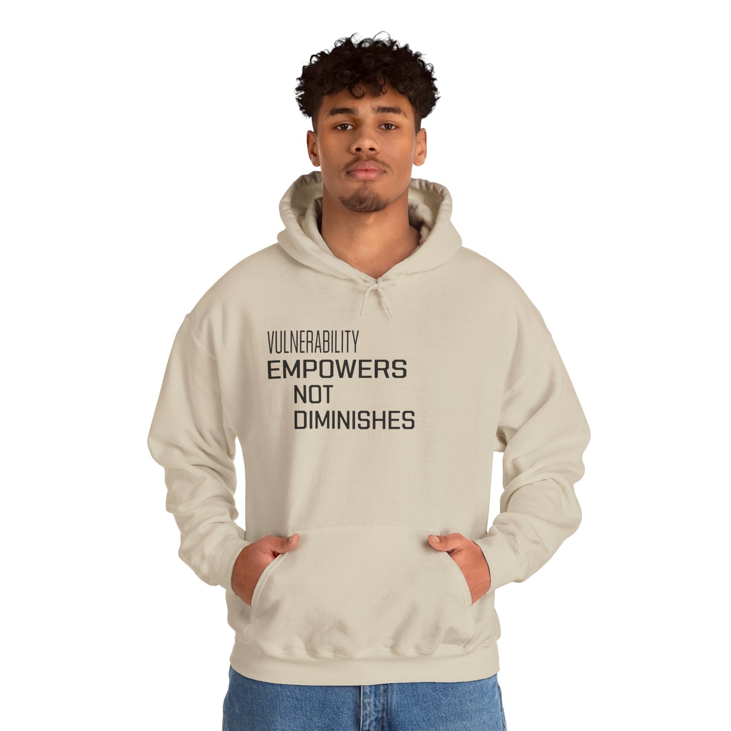 Vulnerability Empowerment Hoodie – Motivational Streetwear