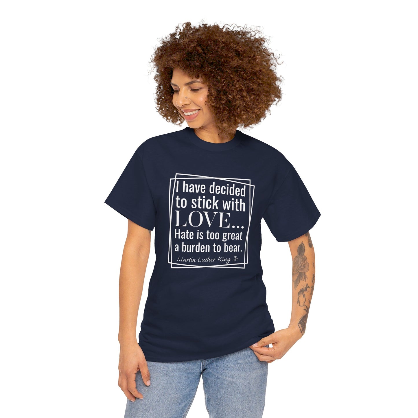 Martin Luther King Jr. Unisex Heavy Cotton Tee