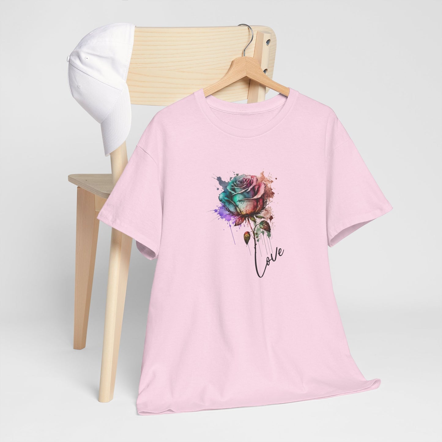 Blooming Style Rose Tee – Dripp’N Gear