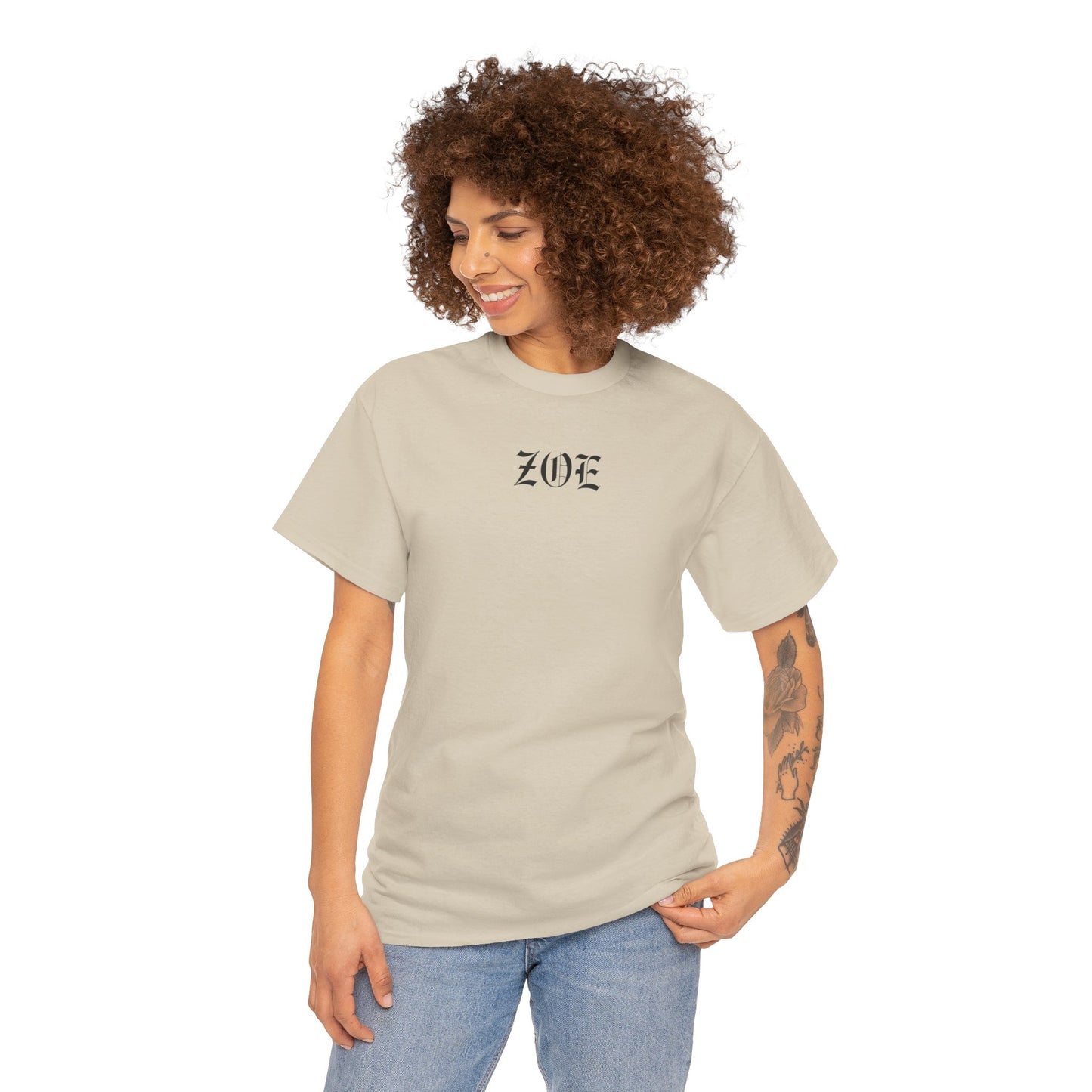 Zoe Unisex Heavy Cotton Tee